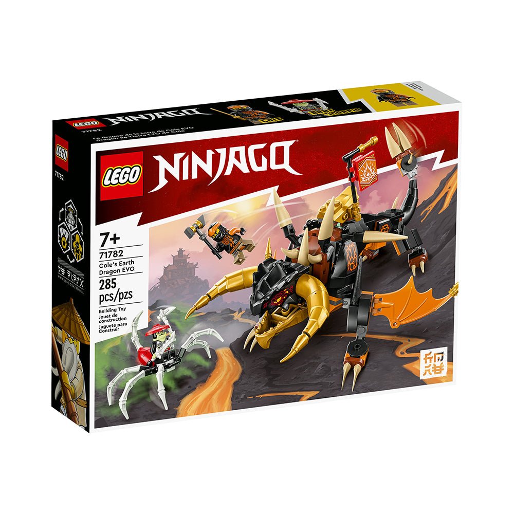 LEGO NINJAGO Cole’s Earth Dragon EVO 71782 Building Toy Set (285 Pieces) - Mastermind Toys___228285