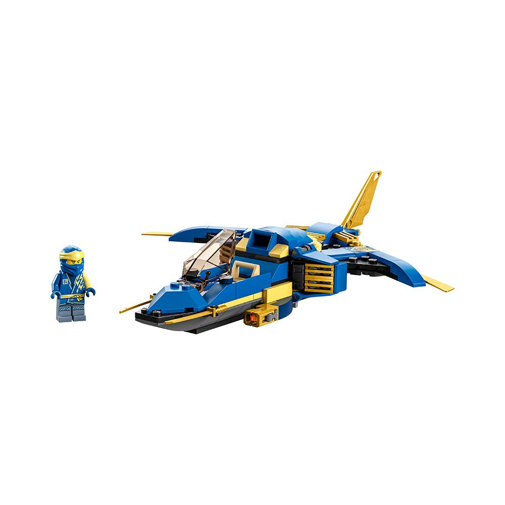 LEGO NINJAGO Jay’s Lightning Jet EVO 71784 Building Toy Set (146 Pieces) - Mastermind Toys___228287