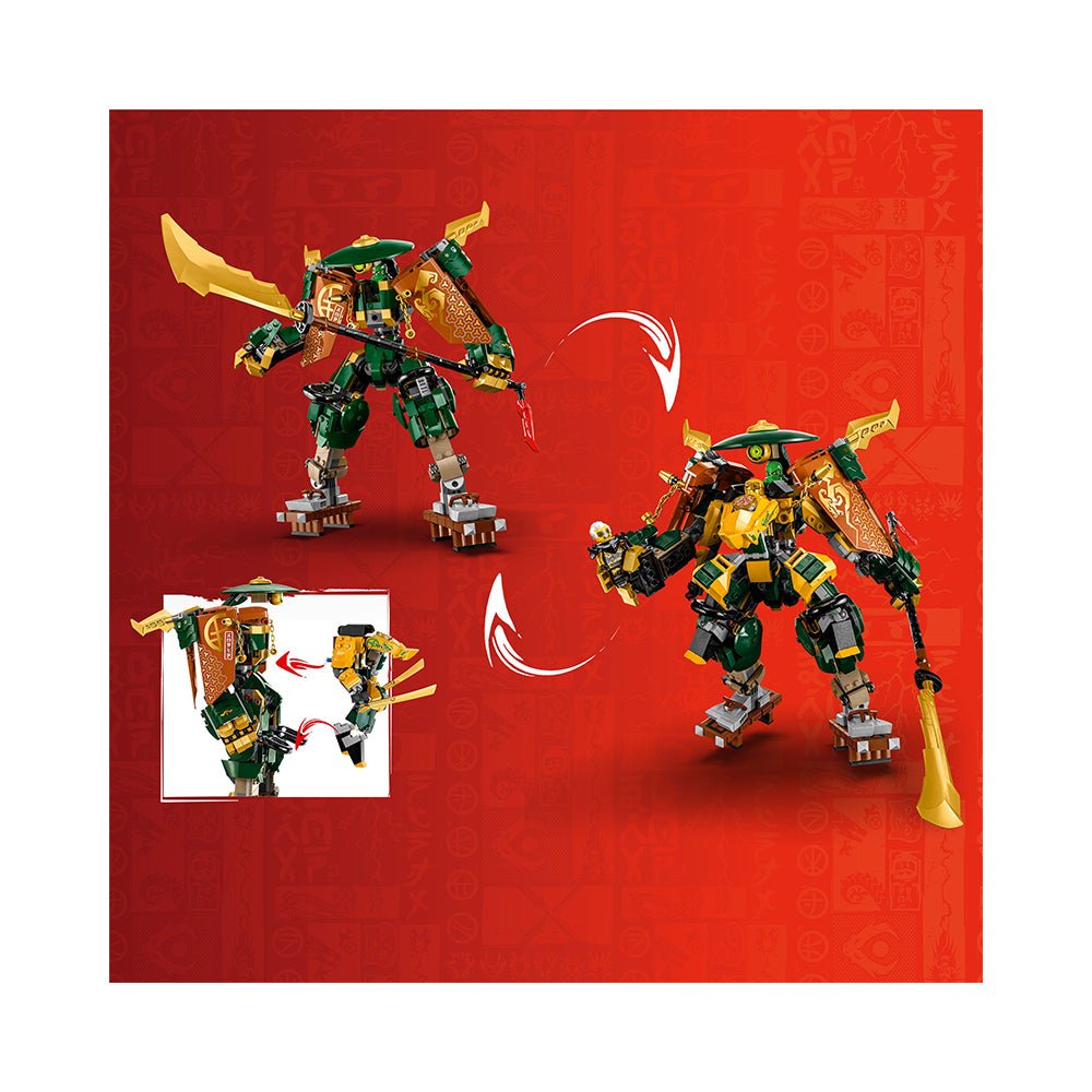 LEGO NINJAGO Lloyd and Arin’s Ninja Team Mechs 71794 Building Toy Set (764 Pieces) - Mastermind Toys___229731