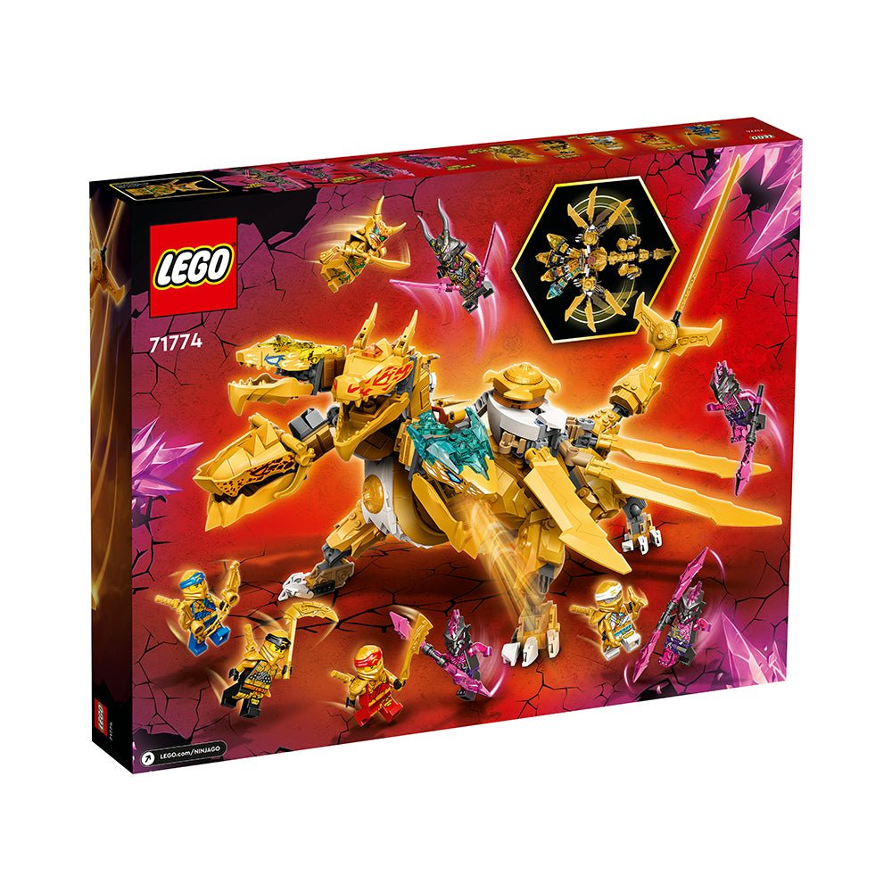 LEGO NINJAGO Lloyd’s Golden Ultra Dragon 71774 Building Kit (989 Pieces) - Mastermind Toys___226861