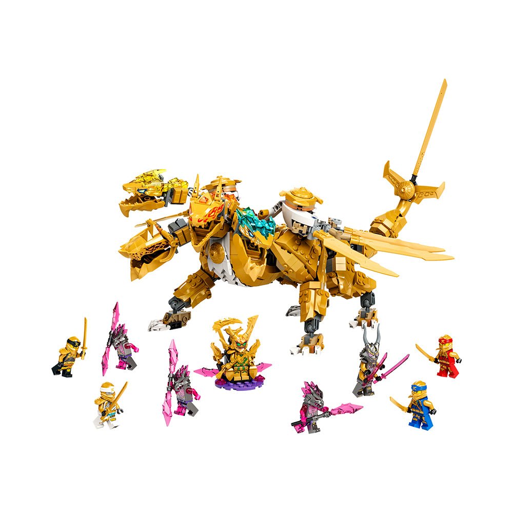 LEGO NINJAGO Lloyd s Golden Ultra Dragon 71774 Building Kit 989 Pieces Mastermind Toys