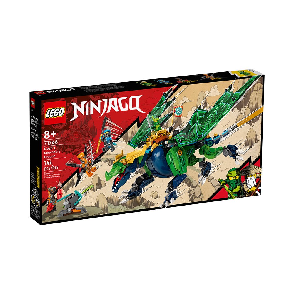 LEGO NINJAGO Lloyd’s Legendary Dragon 71766 Building Kit (747 Pieces) - Mastermind Toys___223816