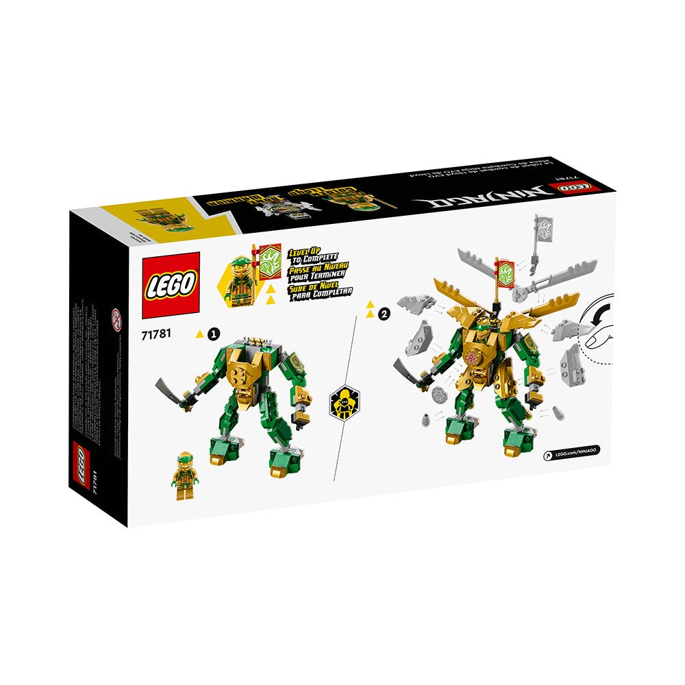 LEGO NINJAGO Lloyd’s Mech Battle EVO 71781 Building Toy Set (223 Pieces) - Mastermind Toys___228284