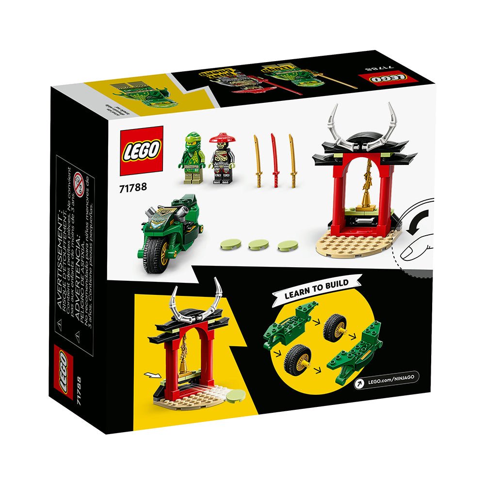 LEGO NINJAGO Lloyd’s Ninja Street Bike 71788 Building Toy Set (64 Pieces) - Mastermind Toys___228291