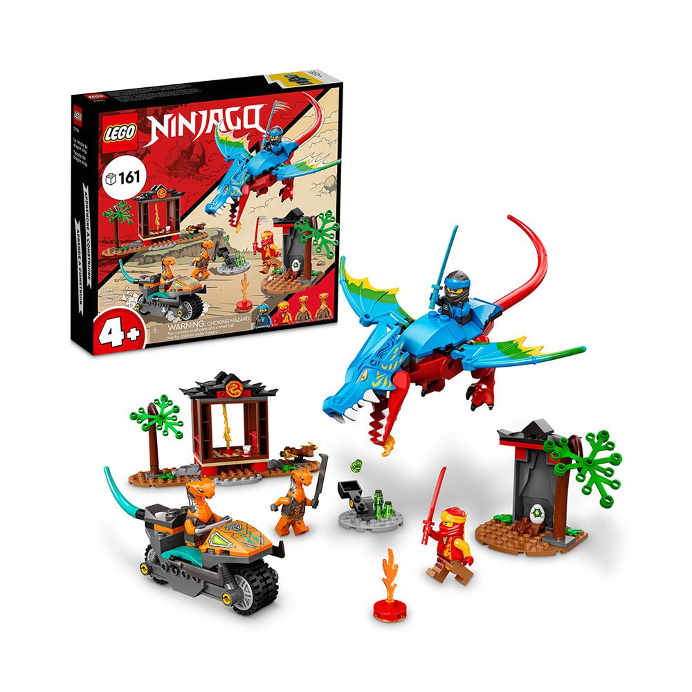 LEGO NINJAGO Ninja Dragon Temple 71759 Building Kit (161 Pieces) - Mastermind Toys___226854