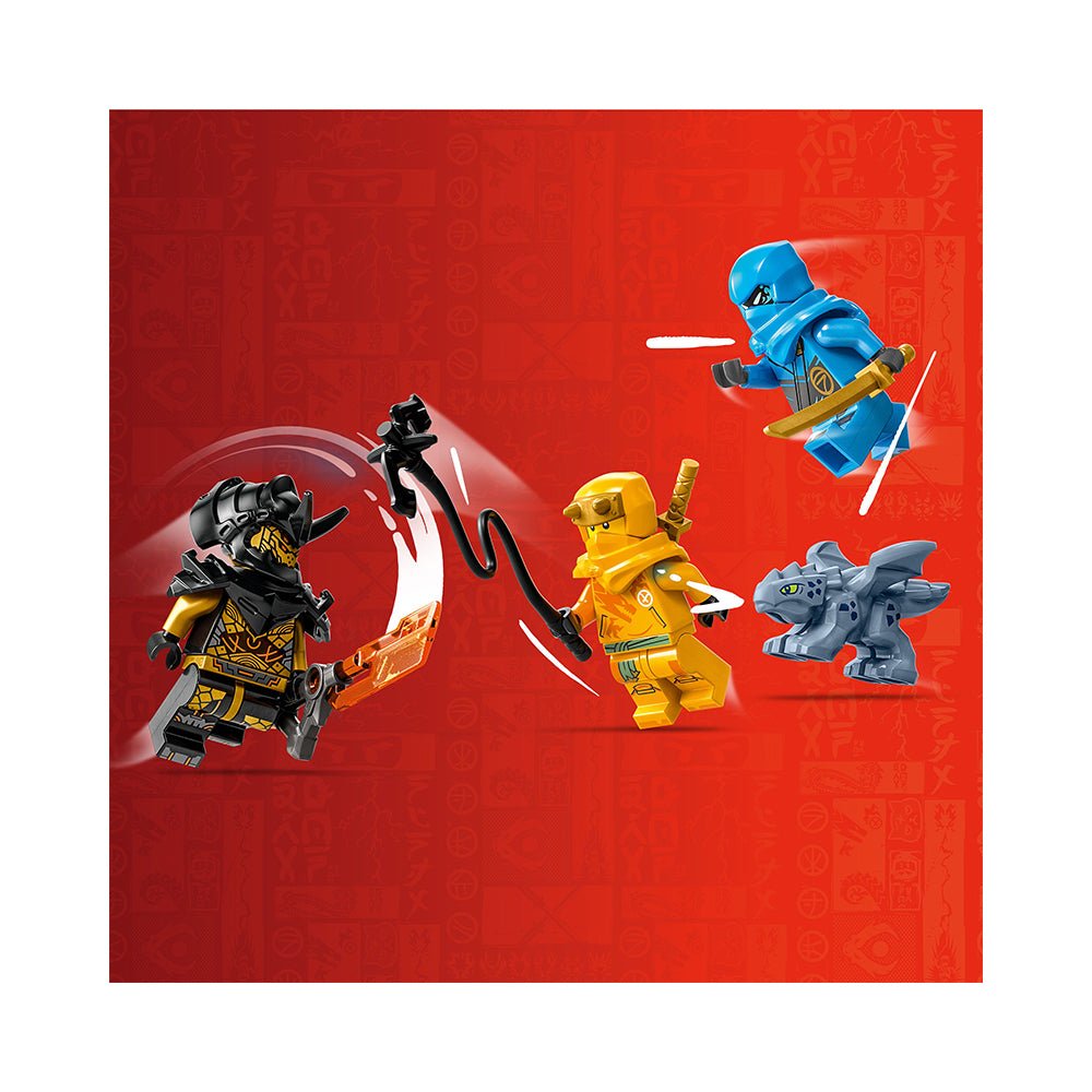 LEGO NINJAGO Nya and Arin’s Baby Dragon Battle 71798 Building Toy Set (157 Pieces) - Mastermind Toys___229735