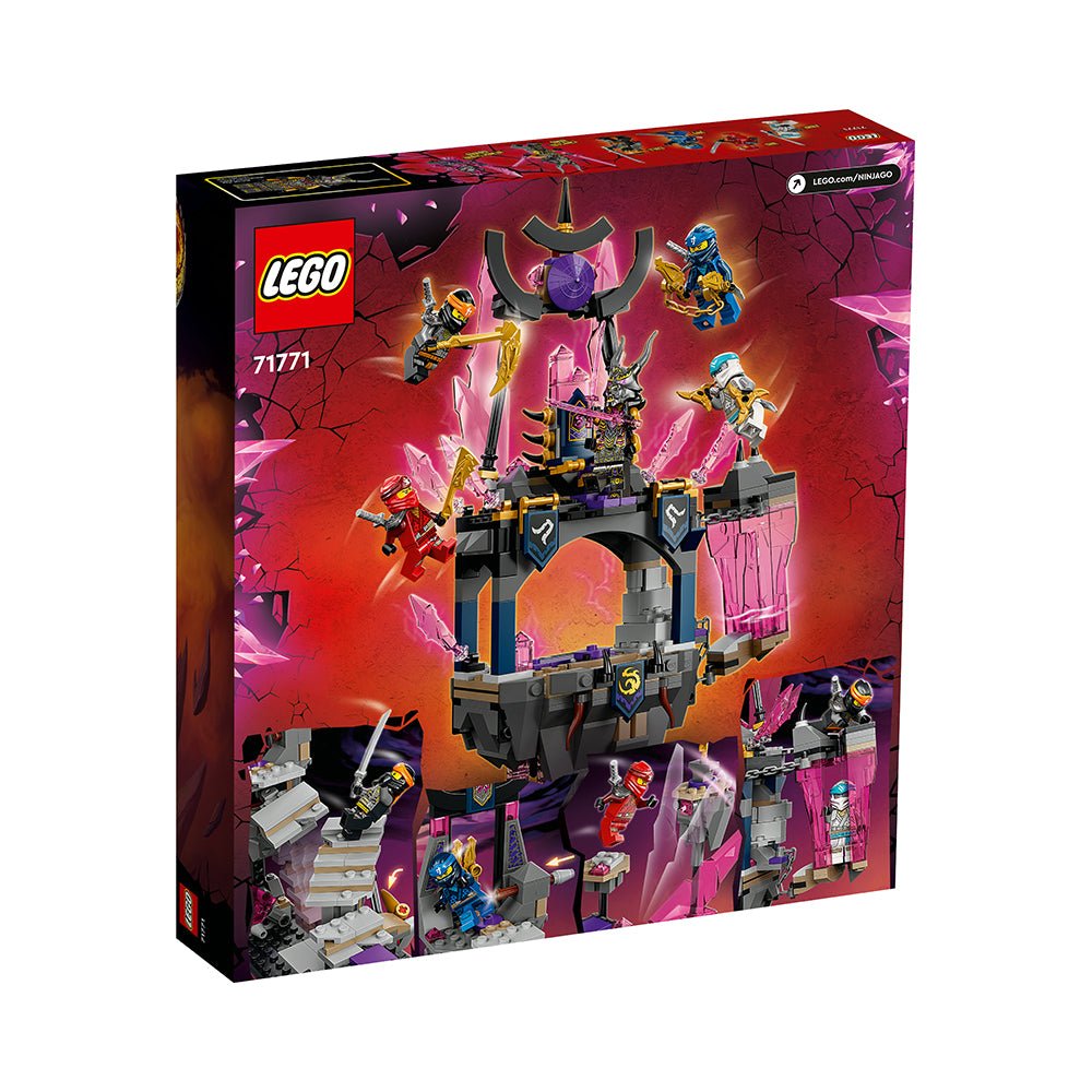 LEGO NINJAGO The Crystal King Temple 71771 Building Kit (703 Pieces) - Mastermind Toys___226858