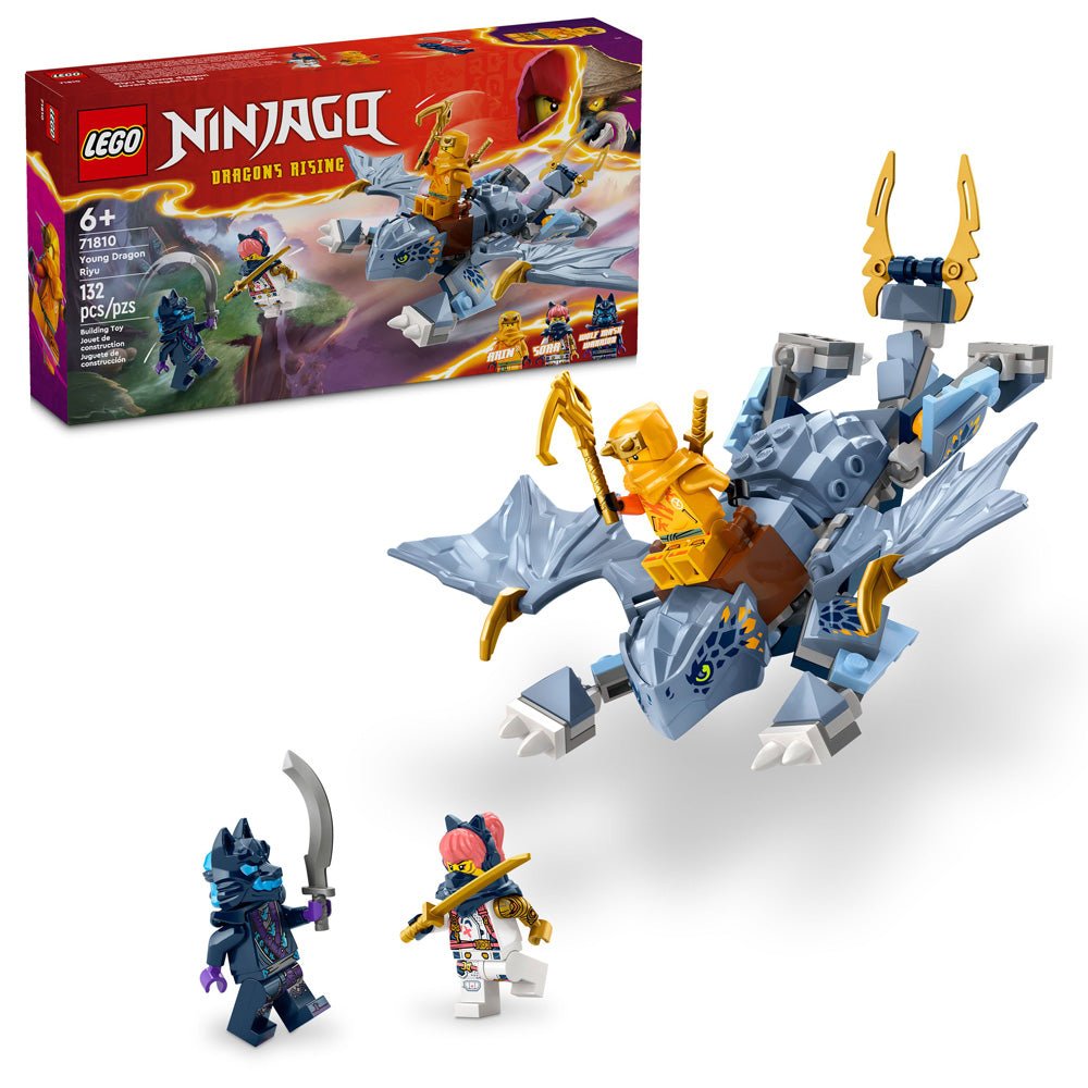 LEGO NINJAGO Young Dragon Riyu Ninja Toy Set 71810 - Mastermind Toys___232501