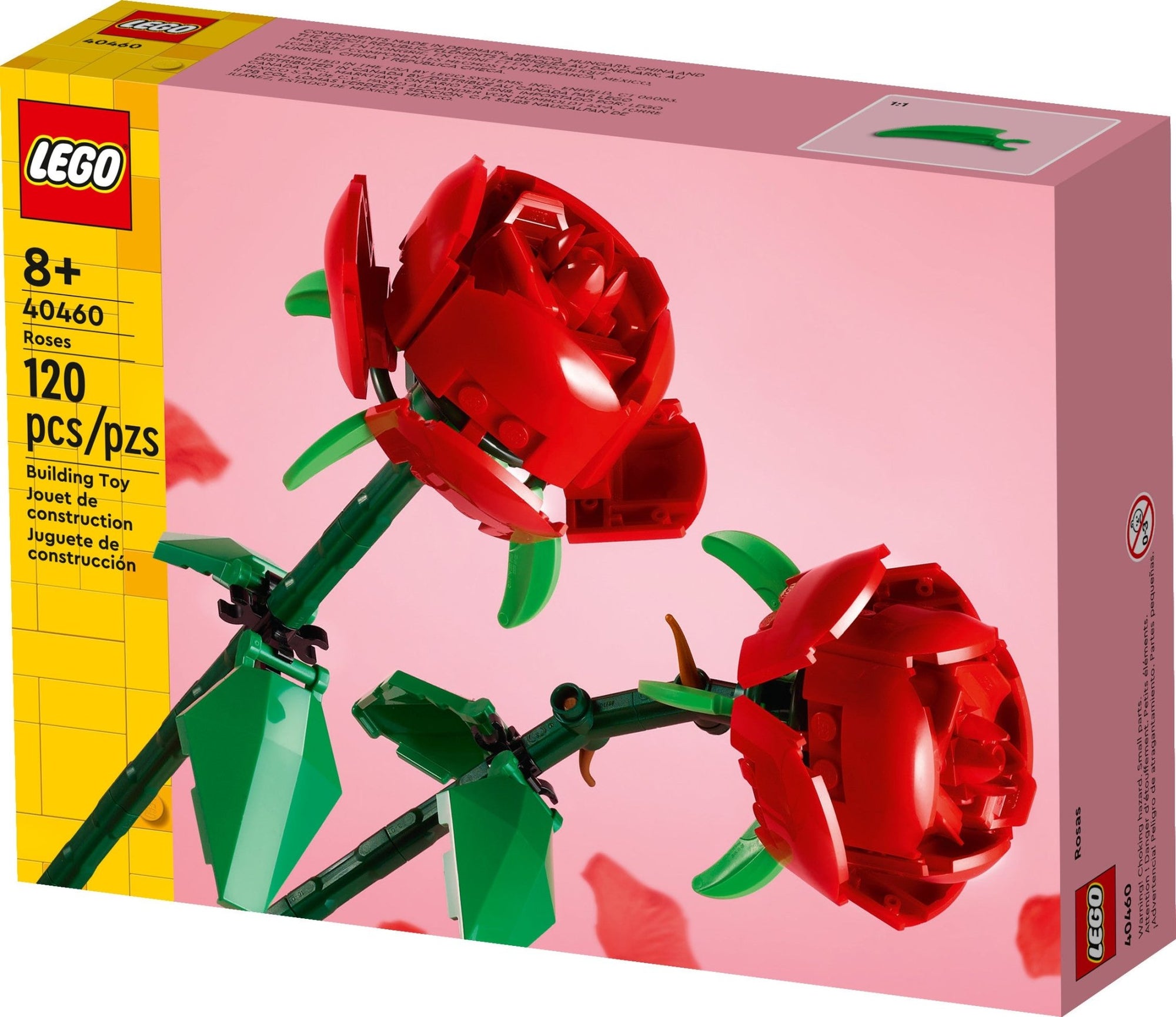 LEGO Roses 40460 Building Kit (120 Pieces) - Mastermind Toys___232561