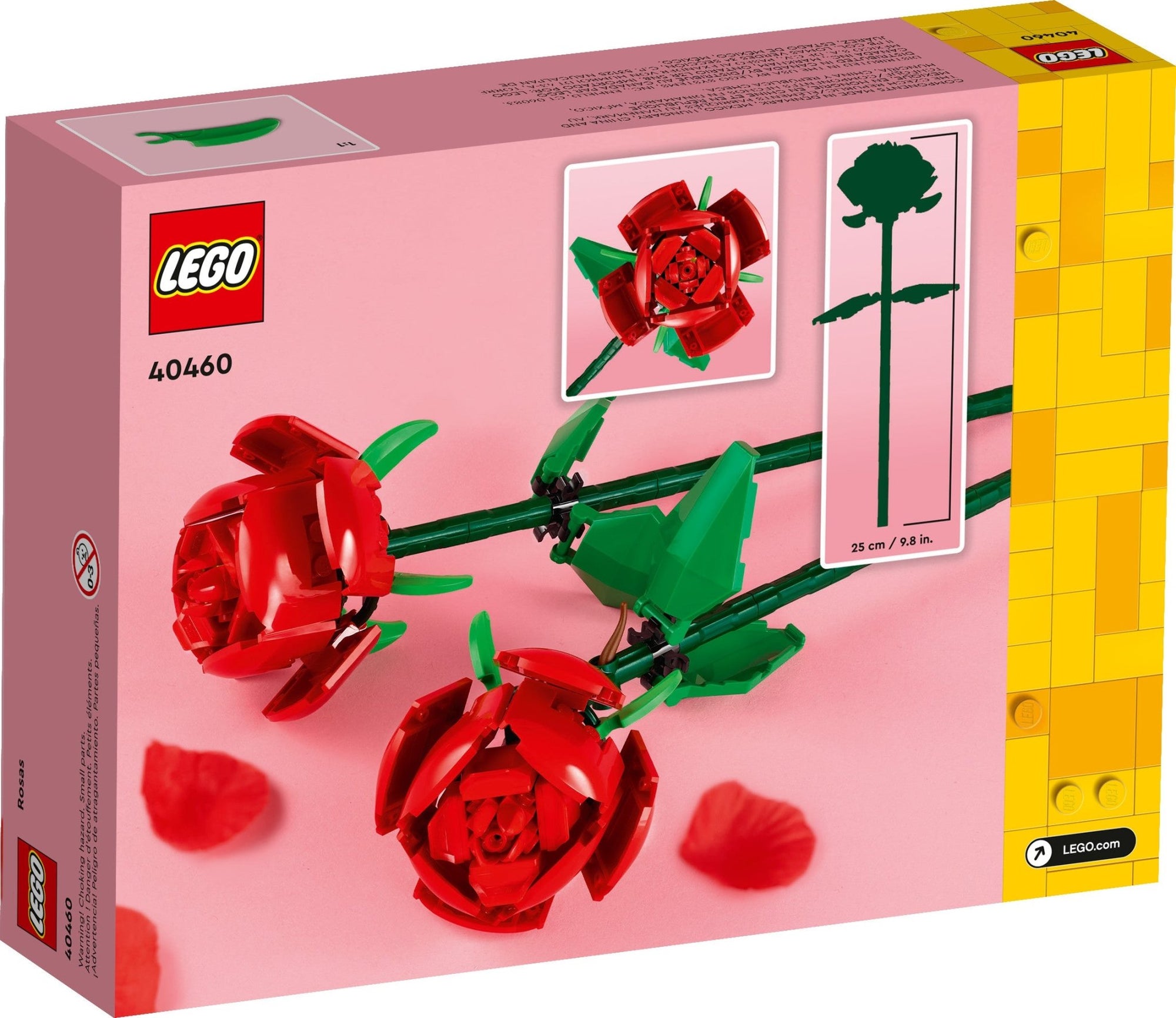 LEGO Roses 40460 Building Kit (120 Pieces) - Mastermind Toys___232561