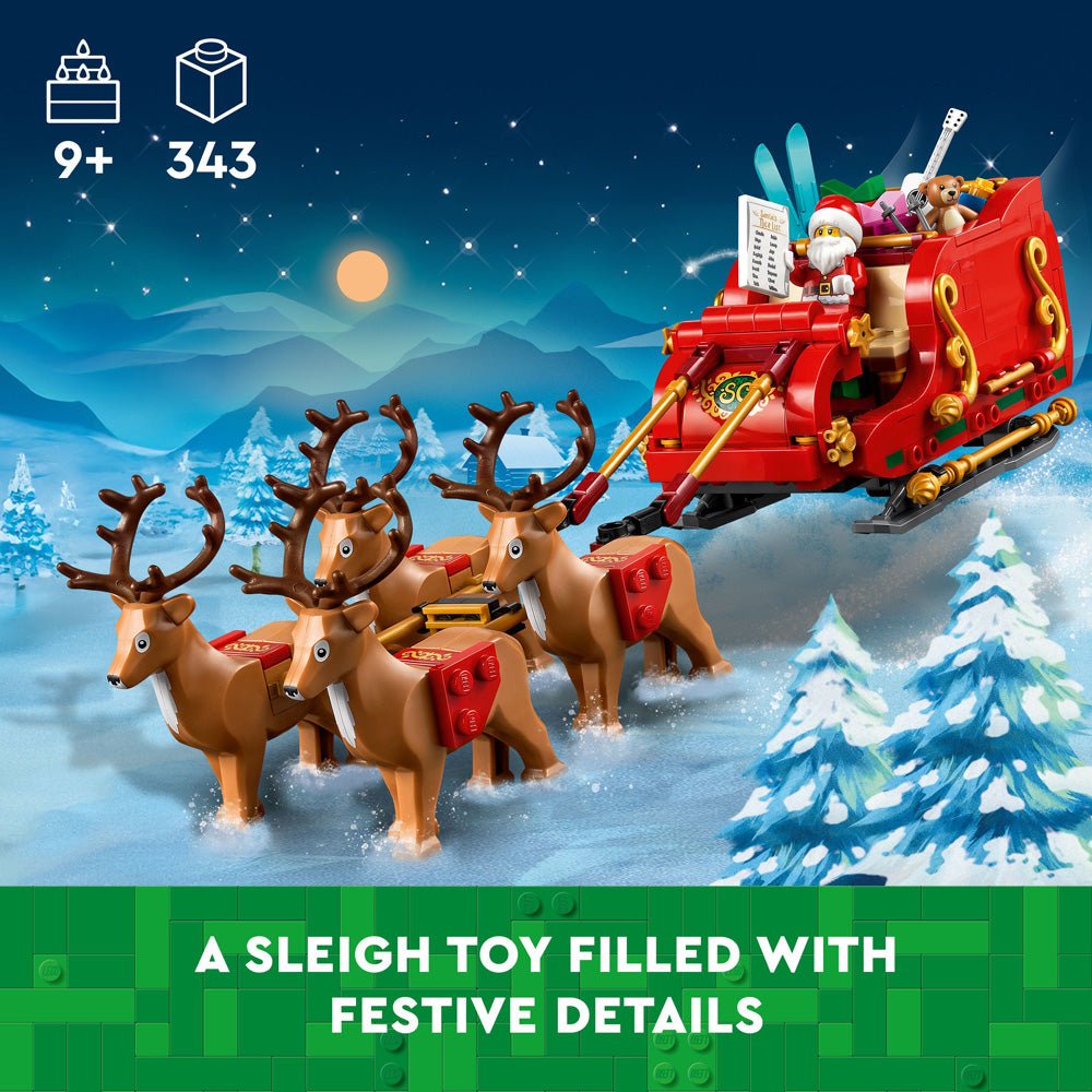 LEGO® Santa’s Sleigh Toy 40499 - Mastermind Toys___236889