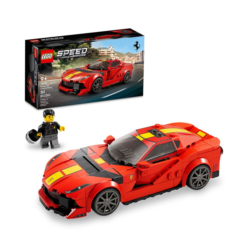 LEGO Speed Champions Ferrari 812 Competizione 76914 Building Set (261 Pieces) - Mastermind Toys___228806