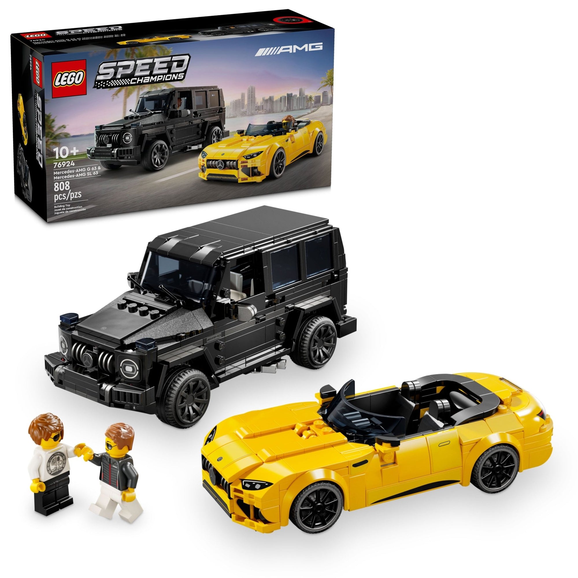 LEGO® Speed Champions Mercedes - AMG G 63 & Mercedes - AMG SL 63 76924 - Mastermind Toys___236072