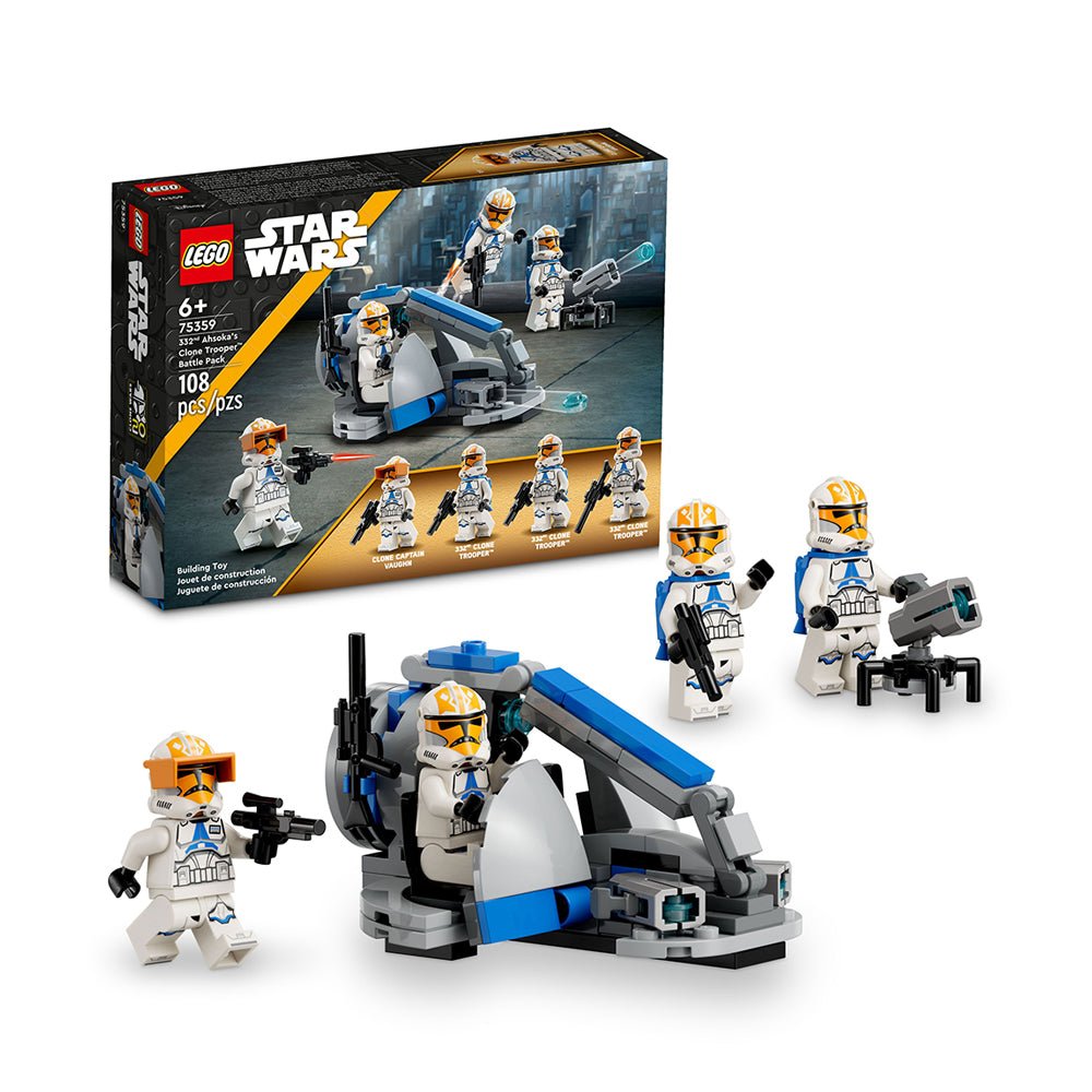 LEGO Star Wars 332nd Ahsoka’s Clone Trooper Battle Pack 75359 (108 Pieces) - Mastermind Toys___229738