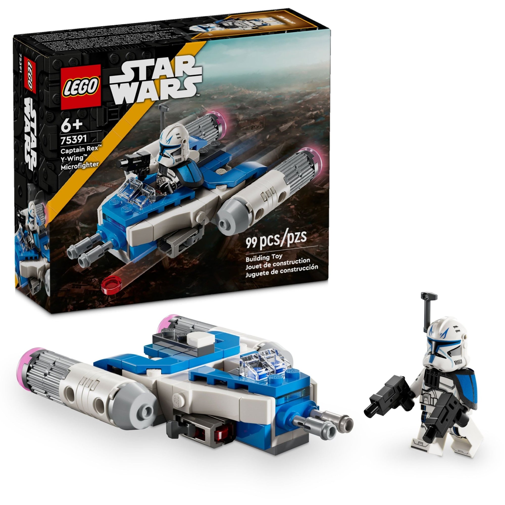 LEGO® Star Wars™ Captain Rex™ Y - Wing™ Microfighter 75391 - Mastermind Toys___234475