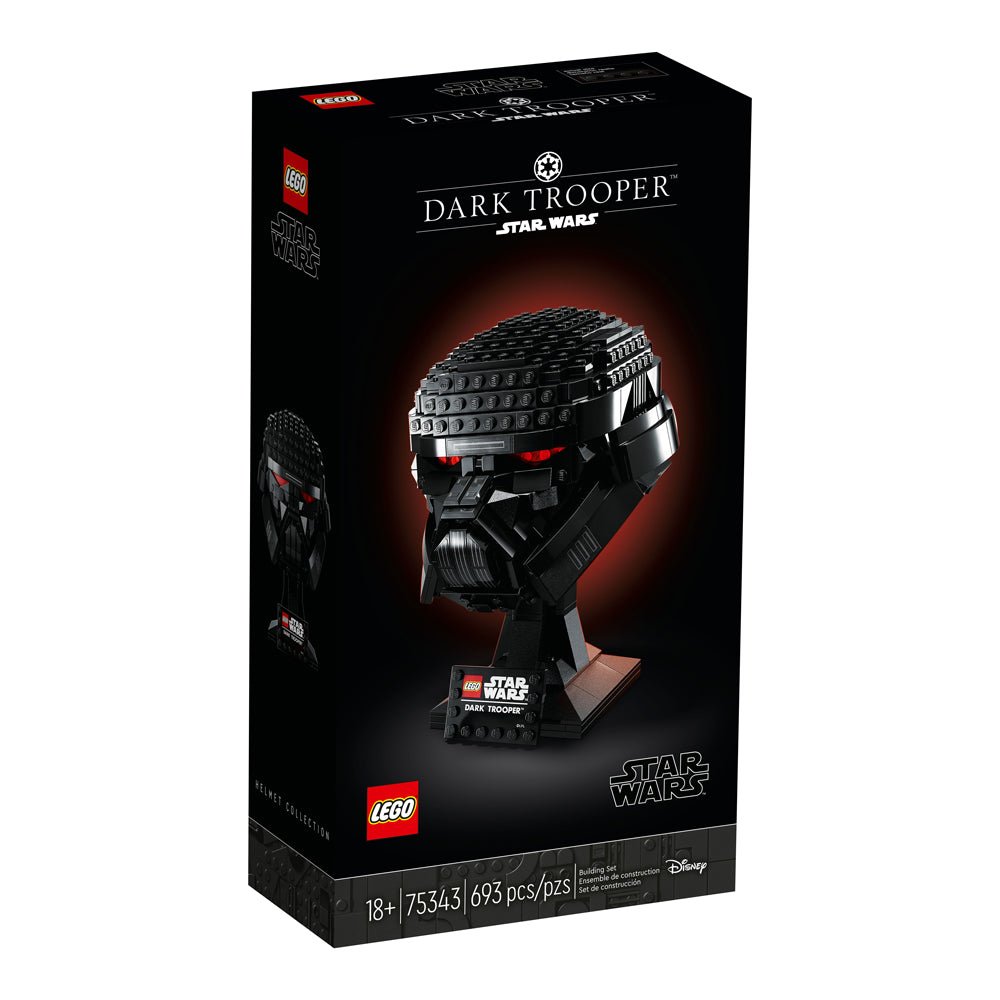 LEGO Star Wars Dark Trooper Helmet 75343 Building Kit (693 Pieces) - Mastermind Toys___223731