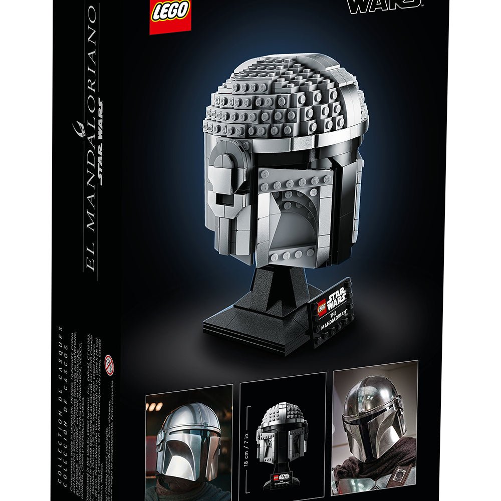 LEGO Star Wars The Mandalorian Helmet 75328 Building Kit (584 Pieces) - Mastermind Toys___223776