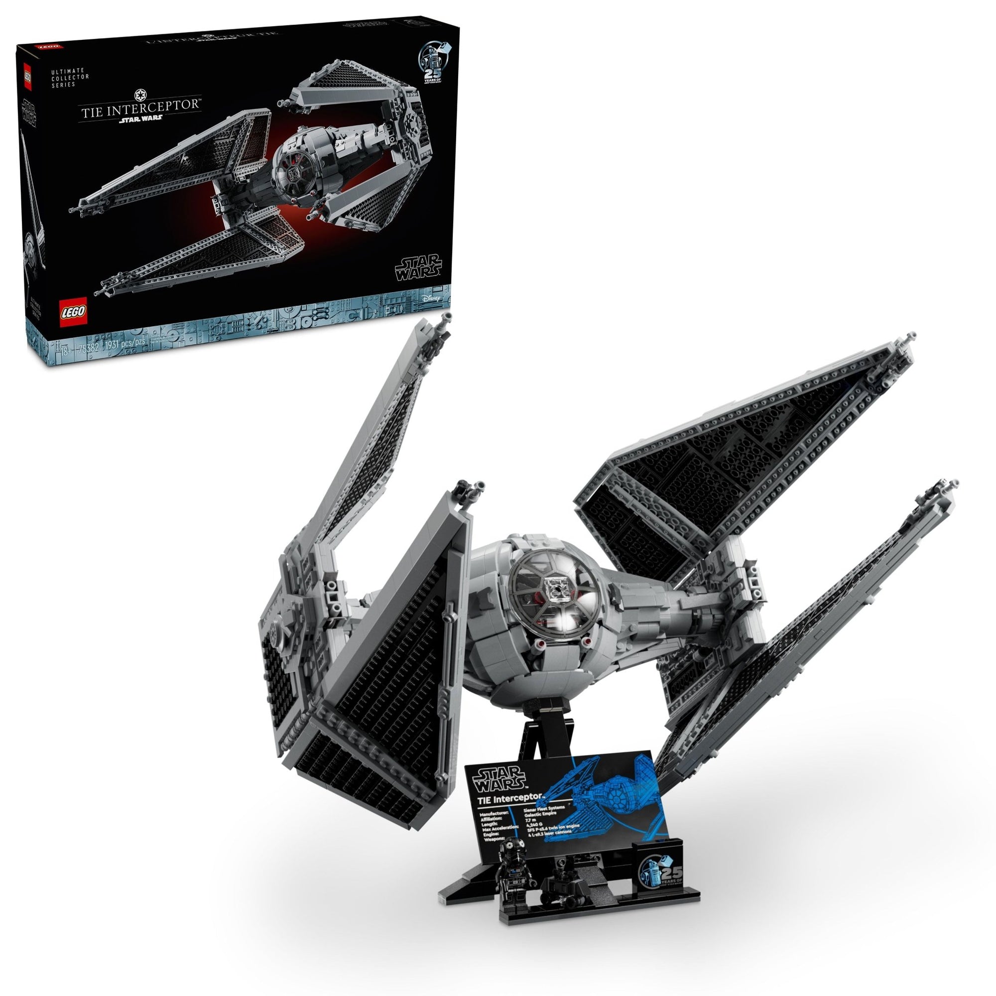 LEGO® Star Wars™ TIE Interceptor™ 75382 - Mastermind Toys___233125