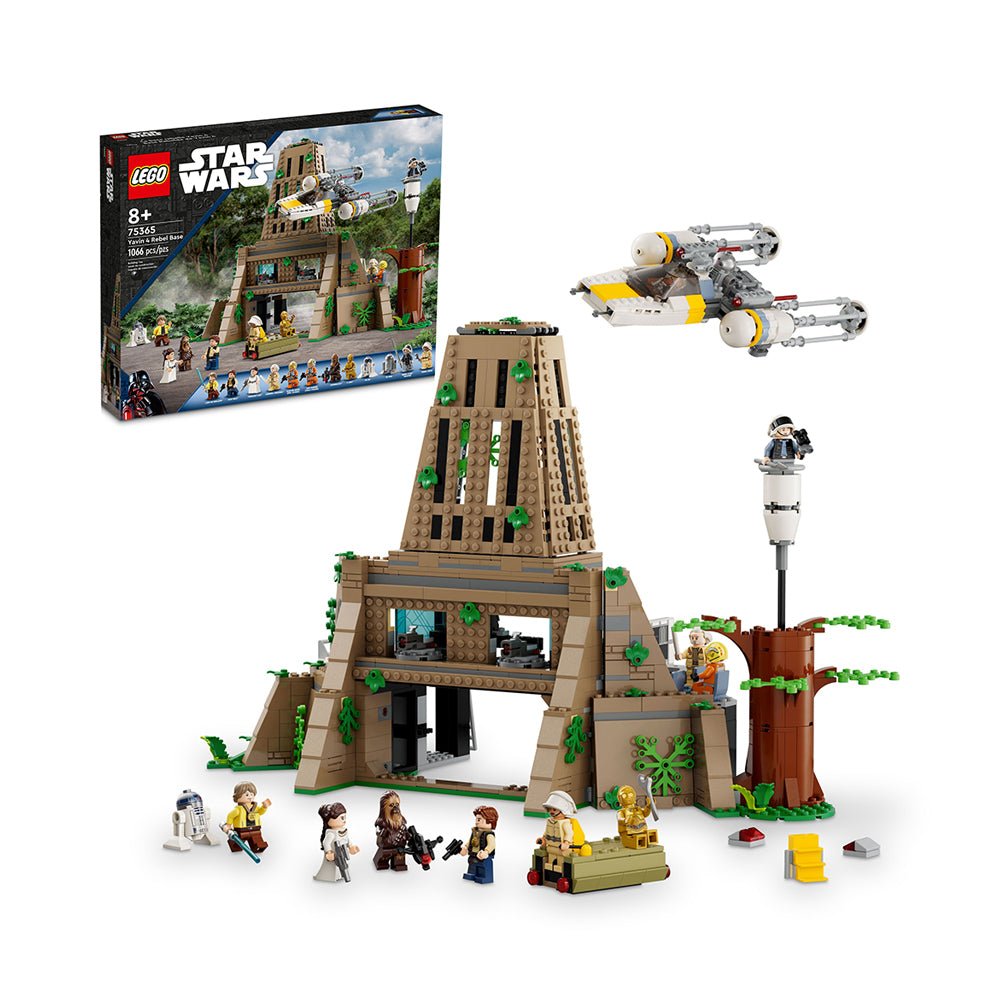 LEGO Star Wars Yavin 4 Rebel Base 75365 Building Toy Set (1,067 Pieces) - Mastermind Toys___229742