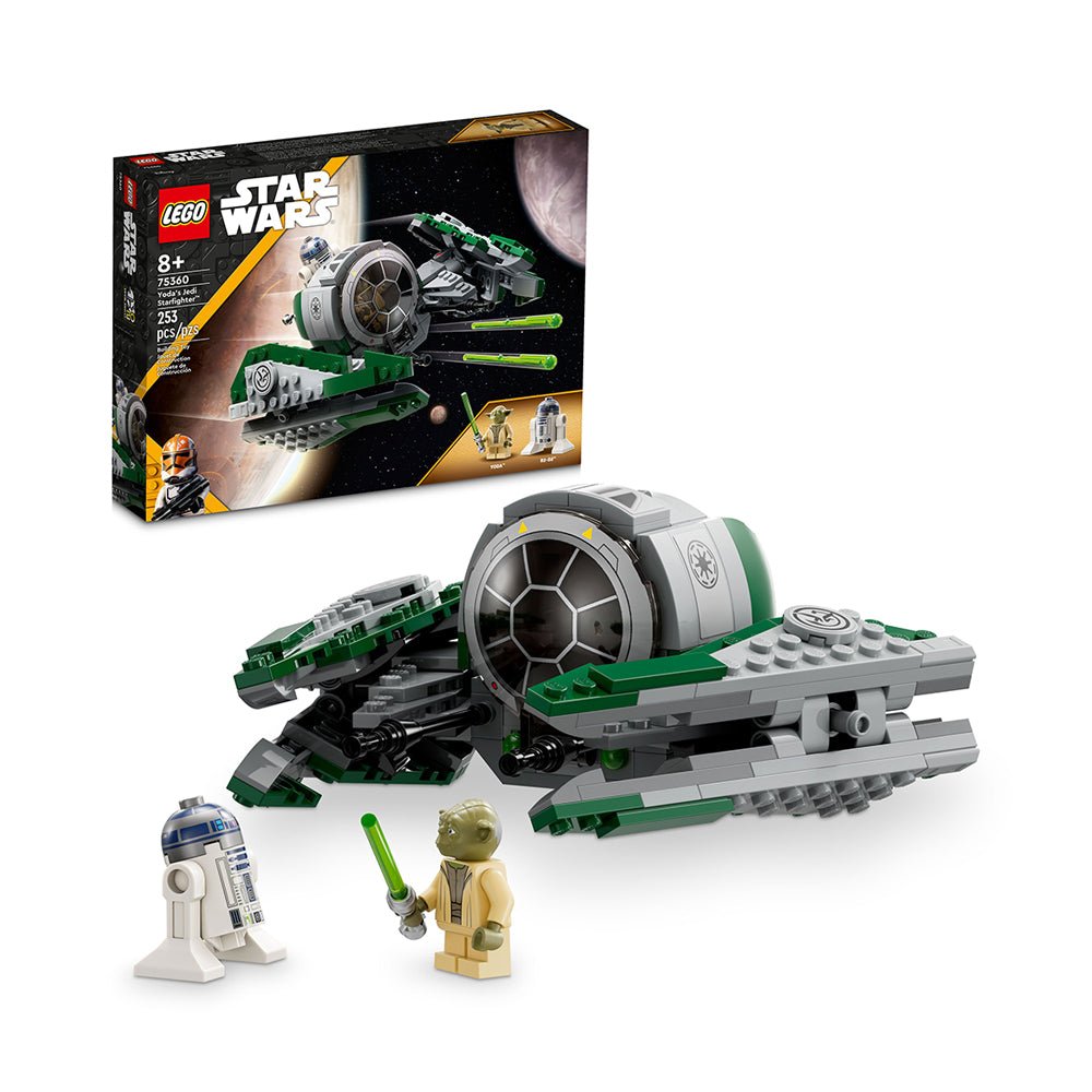 LEGO Star Wars Yoda’s Jedi Starfighter 75360 Building Toy Set (253 Pieces) - Mastermind Toys___229739