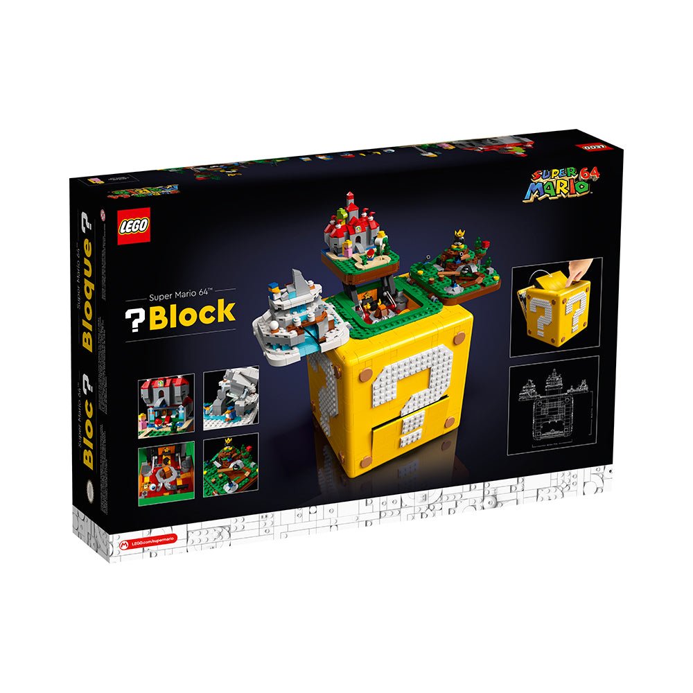 LEGO store Super Mario 64 Question Mark Block 71395 Building Kit; Collectible Gift for