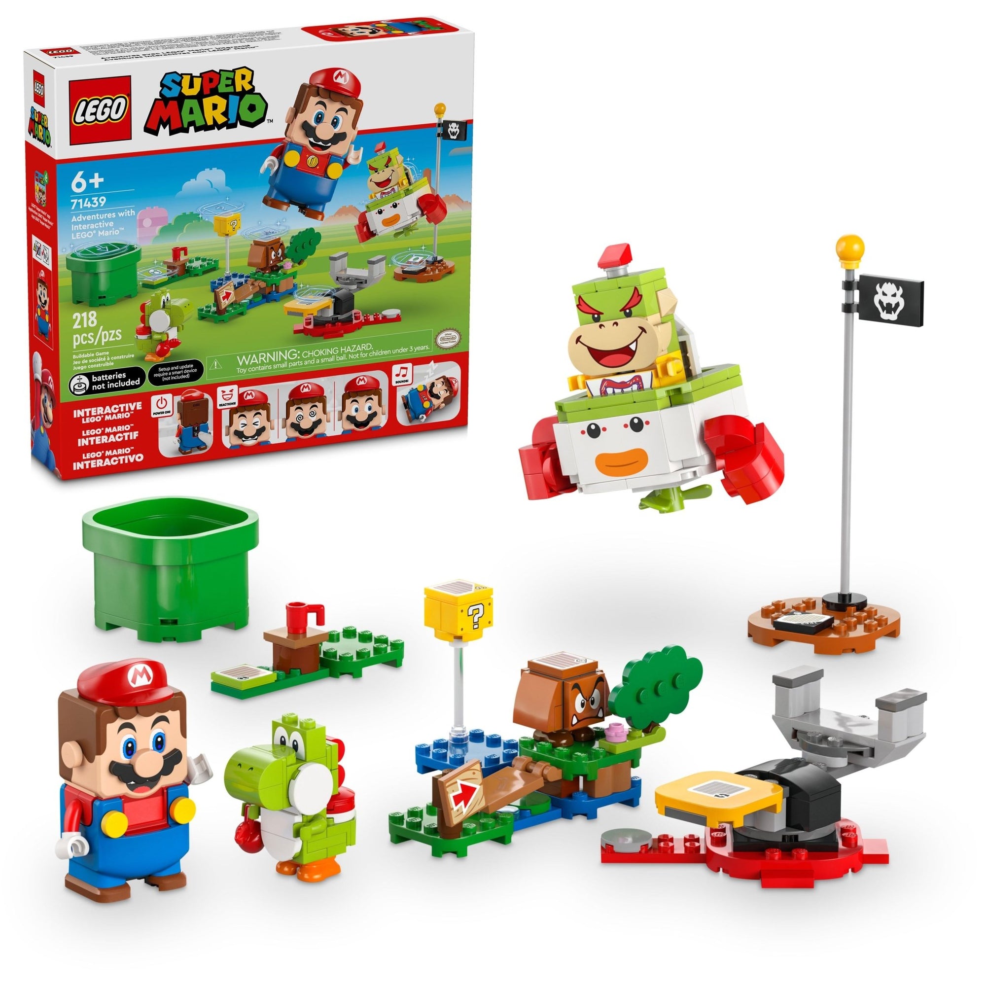 LEGO® Super Mario™ Adventures with Interactive LEGO® Mario™ 71439 - Mastermind Toys___233114