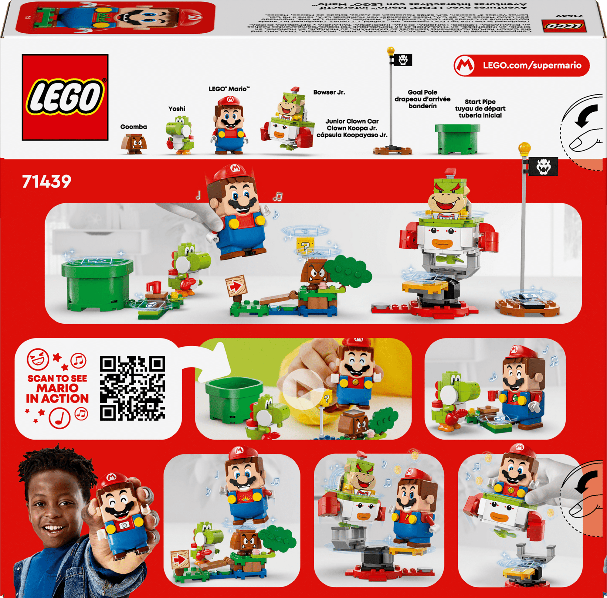 LEGO® Super Mario™ Adventures with Interactive LEGO® Mario™ 71439 - Mastermind Toys___233114