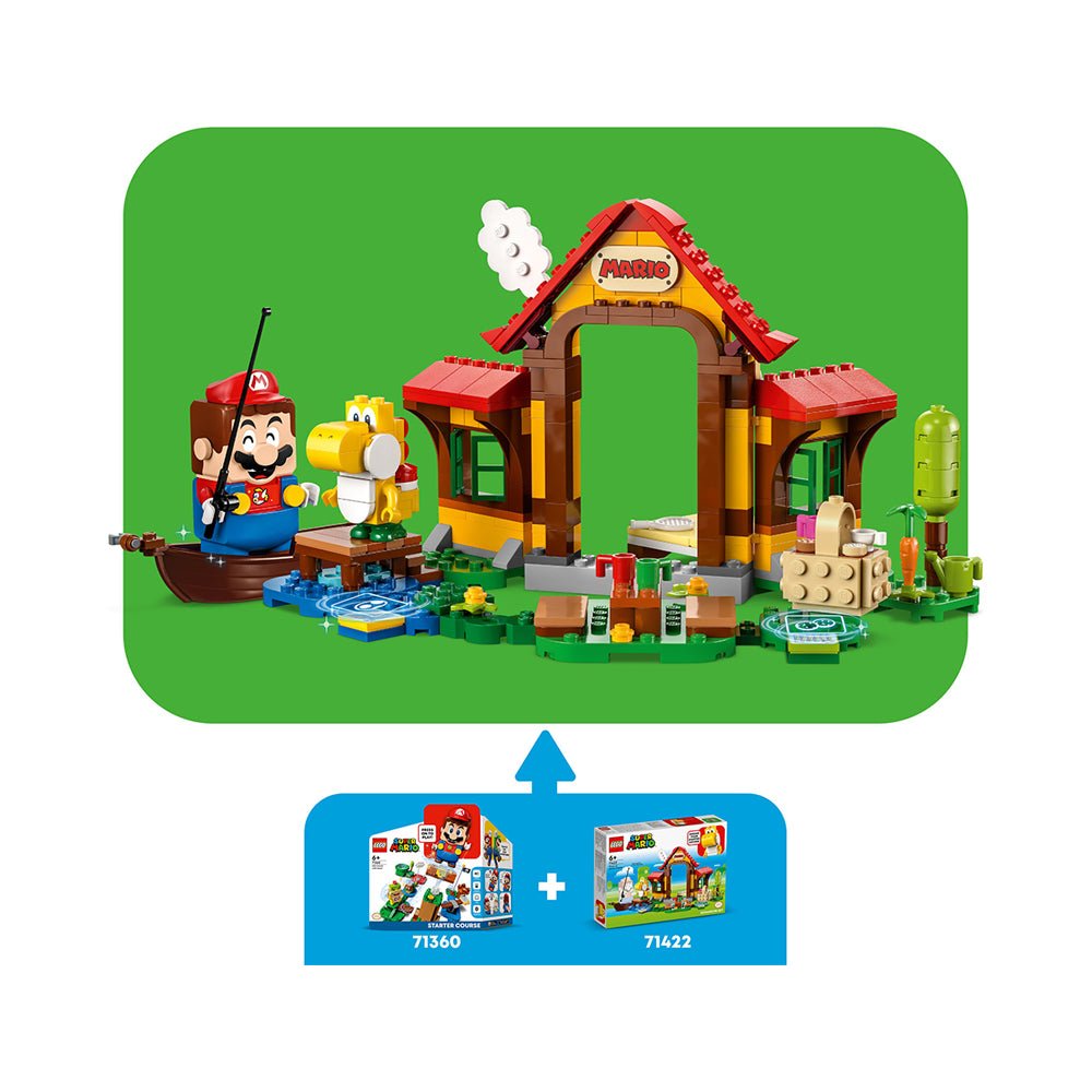 LEGO Super Mario Picnic at Mario’s House Expansion Set 71422 (259 Pieces) - Mastermind Toys___229709