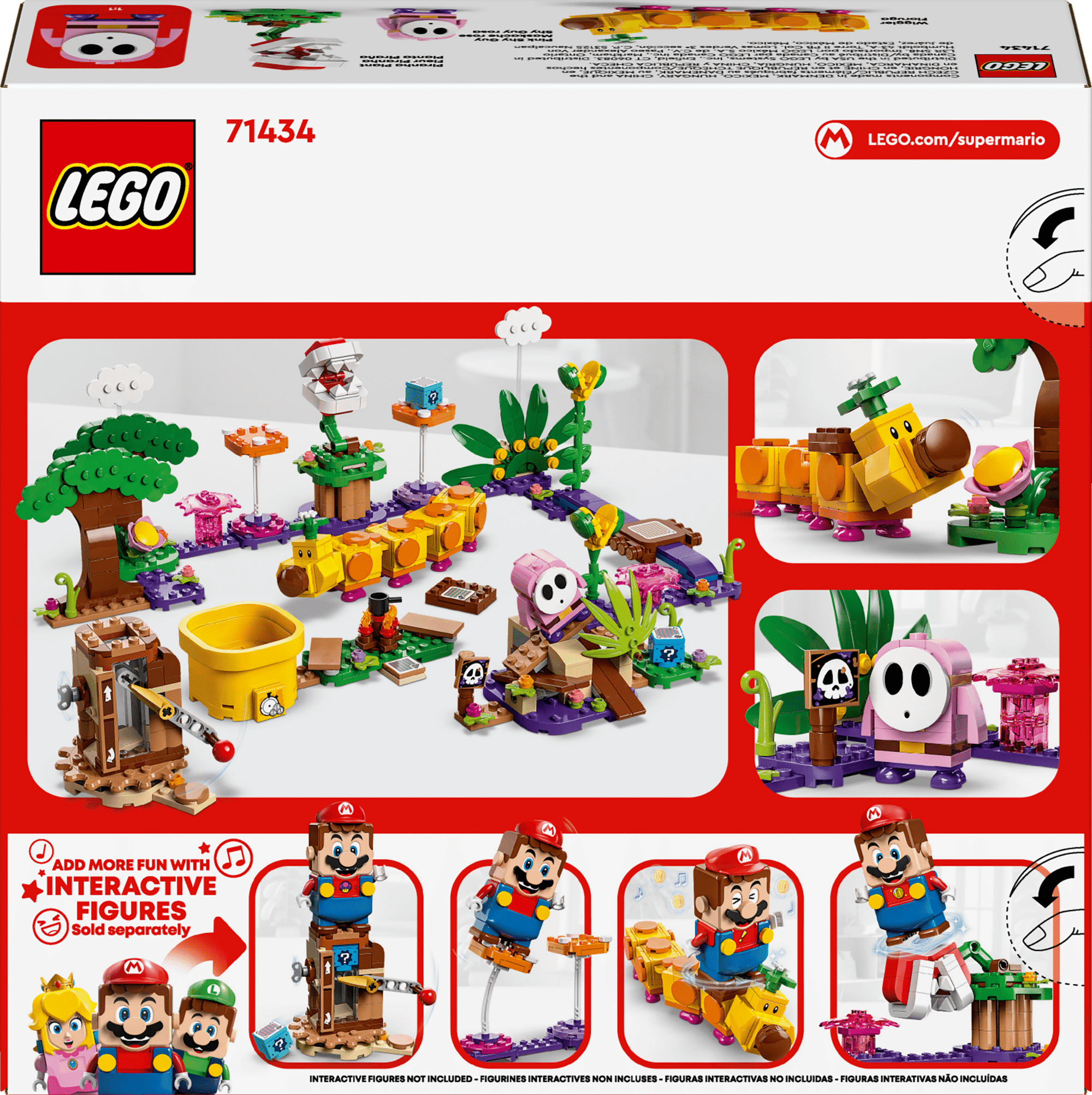 LEGO® Super Mario™ Soda Jungle Maker Set 71434 - Mastermind Toys___233178