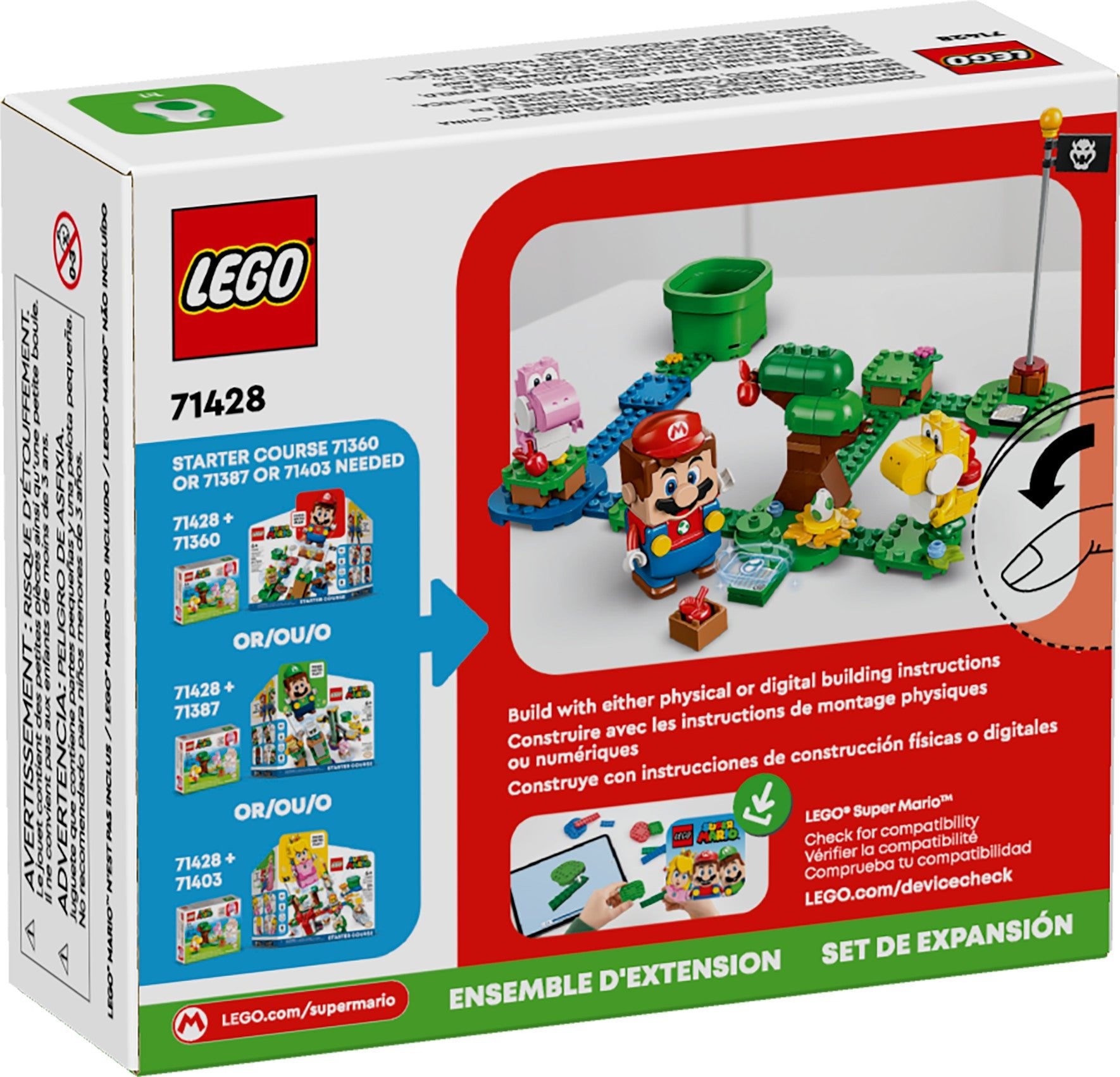 LEGO Super Mario Yoshis’ Egg - cellent Forest Expansion Set 71428 - Mastermind Toys___232594