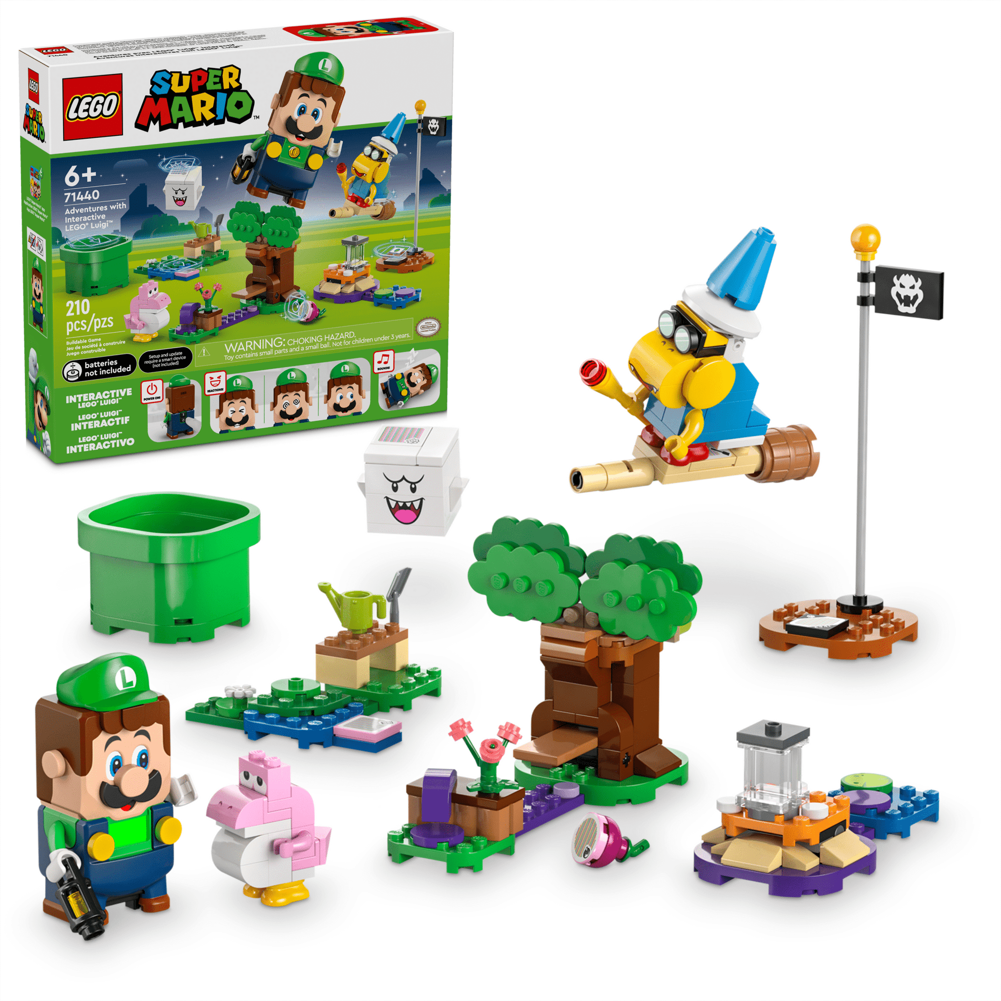 LEGO® Super Mario™Adventures with Interactive LEGO® Luigi™ 71440 - Mastermind Toys___233126