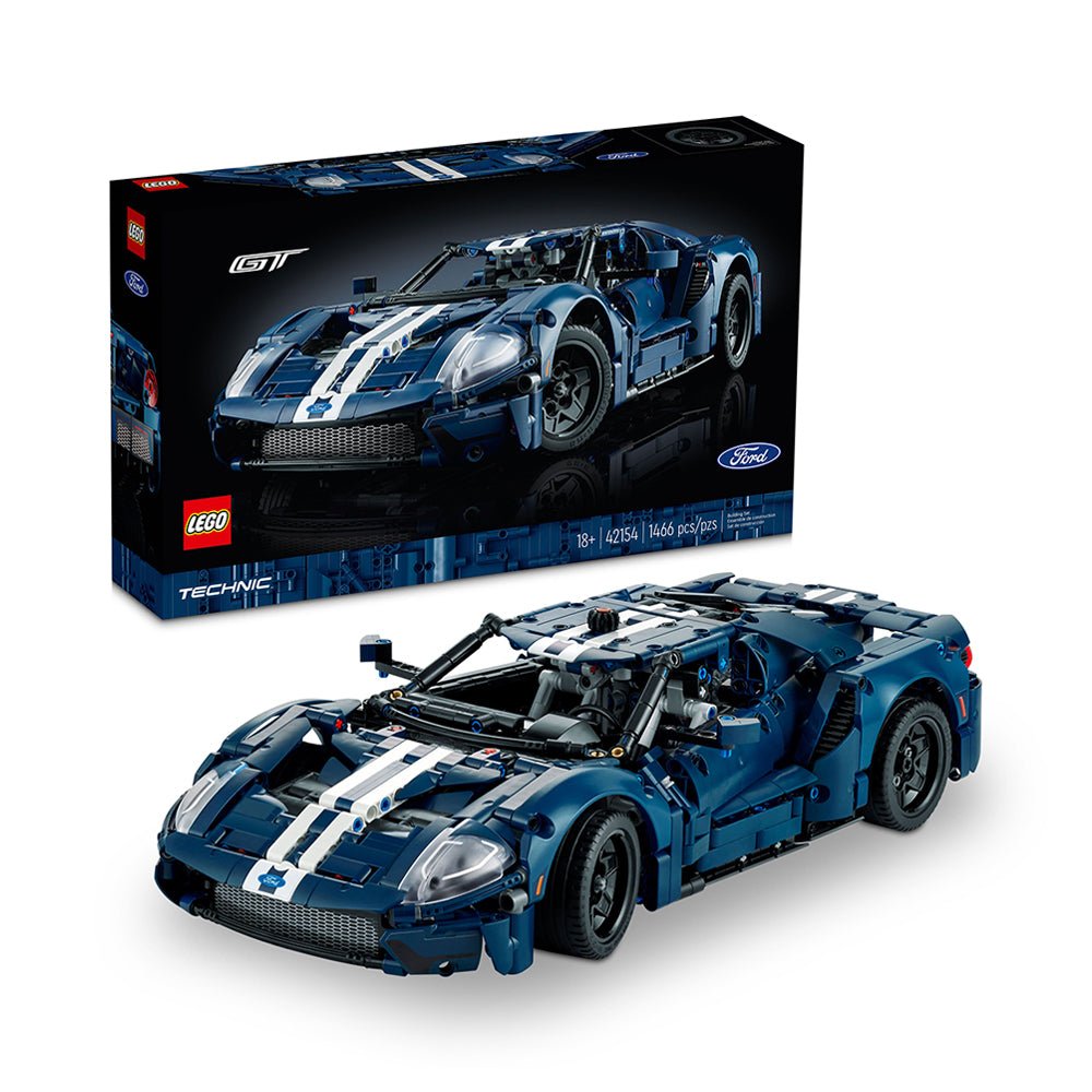 LEGO Technic 2022 Ford GT 42154 Building Kit for Adults (1,466 Pieces) - Mastermind Toys___228776