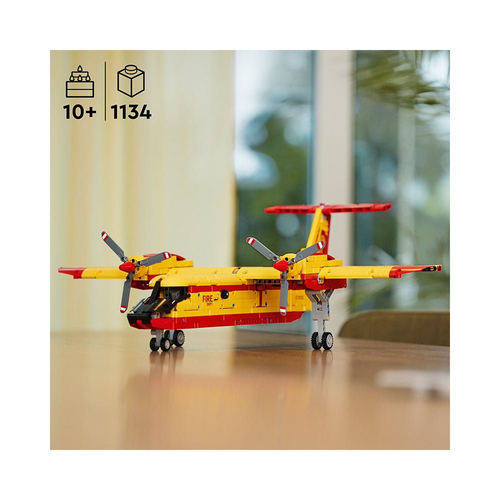 Technic Firefighter Aircraft 42152 Building Toy - Model Airplane deals Set