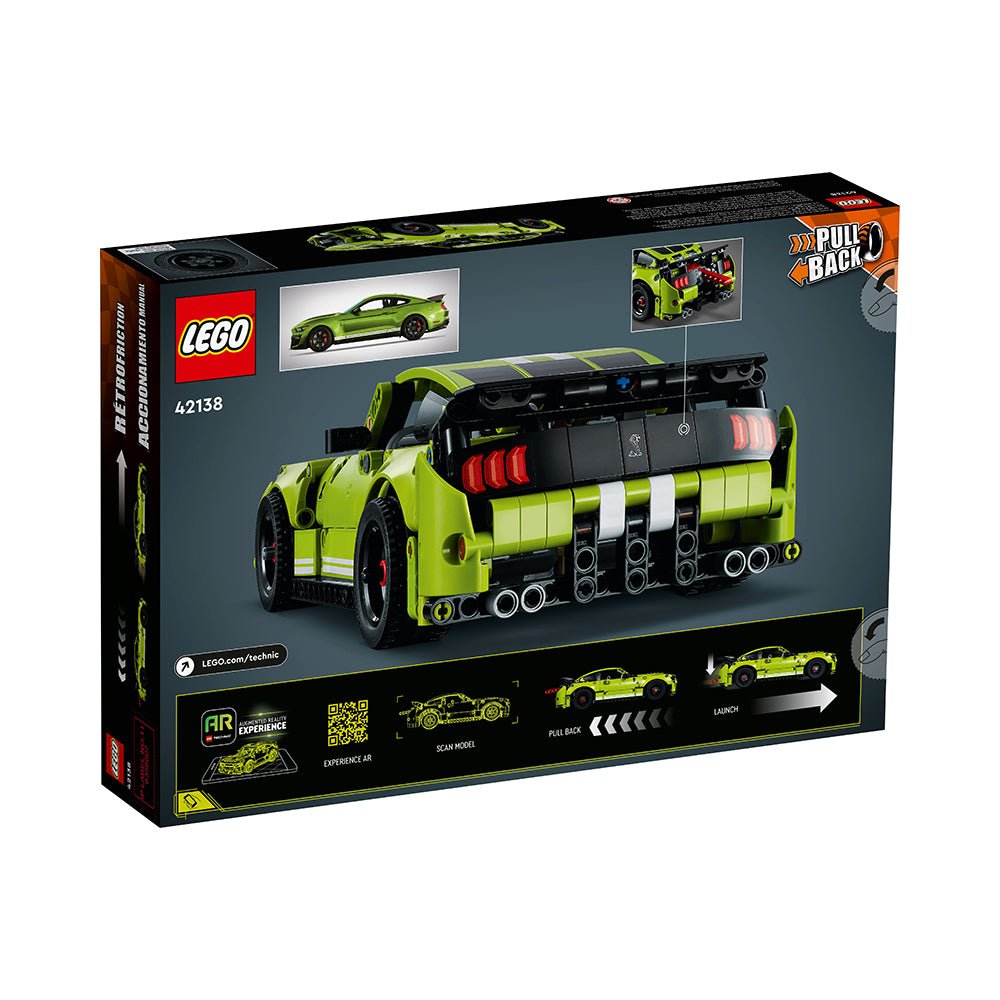 LEGO Technic Ford Mustang Shelby GT500 42138 Model Building Kit (544 Pieces) - Mastermind Toys___223849