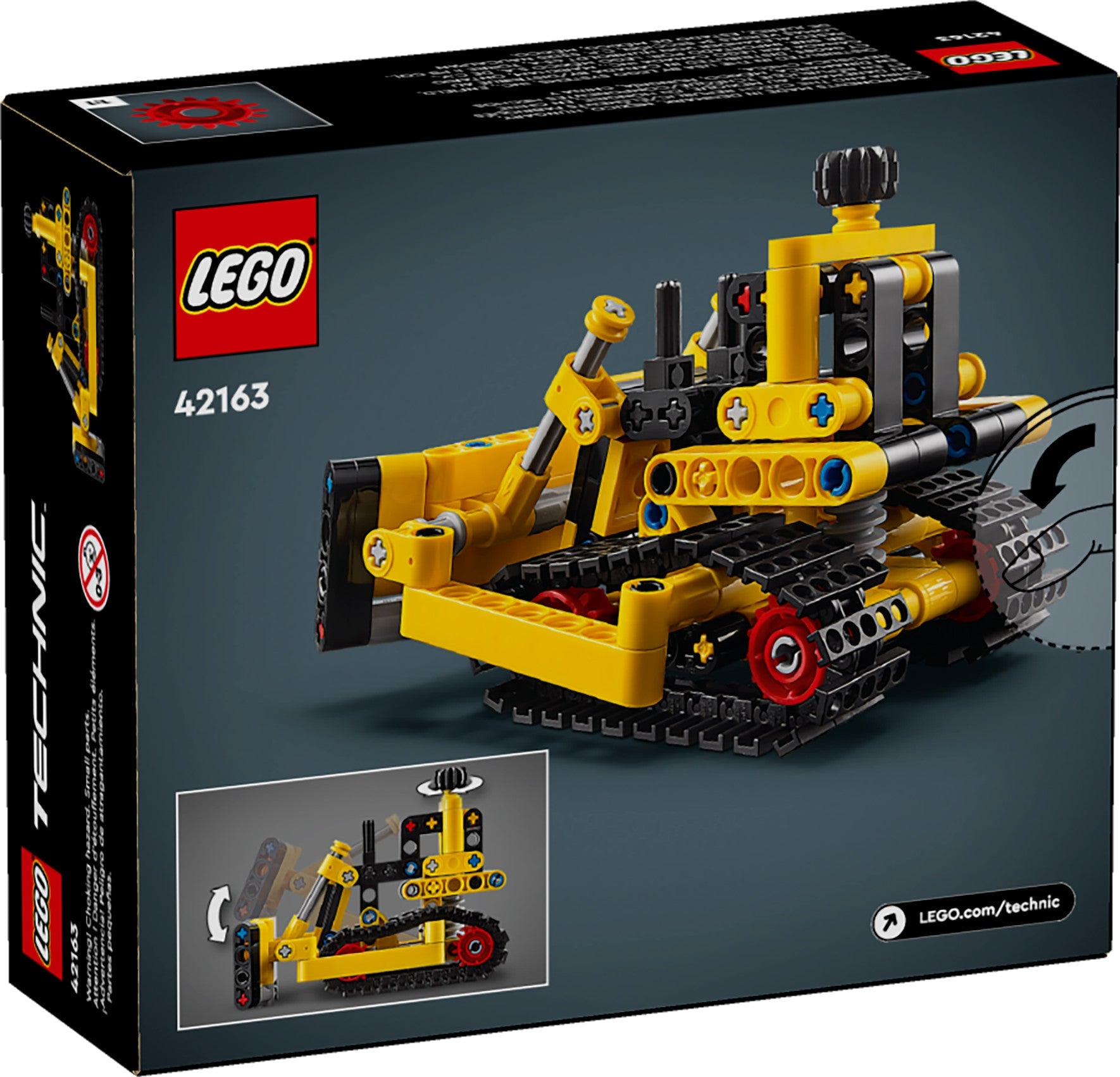 LEGO Technic Heavy - Duty Bulldozer Building Set, Construction Toy 42163 - Mastermind Toys___232614