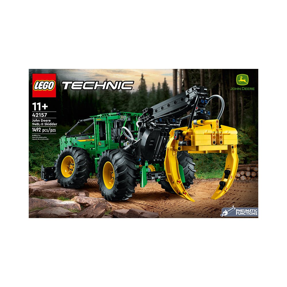 LEGO Technic John Deere 948L - II Skidder 42157 Building Toy Set (1,492 Pieces) - Mastermind Toys___229684