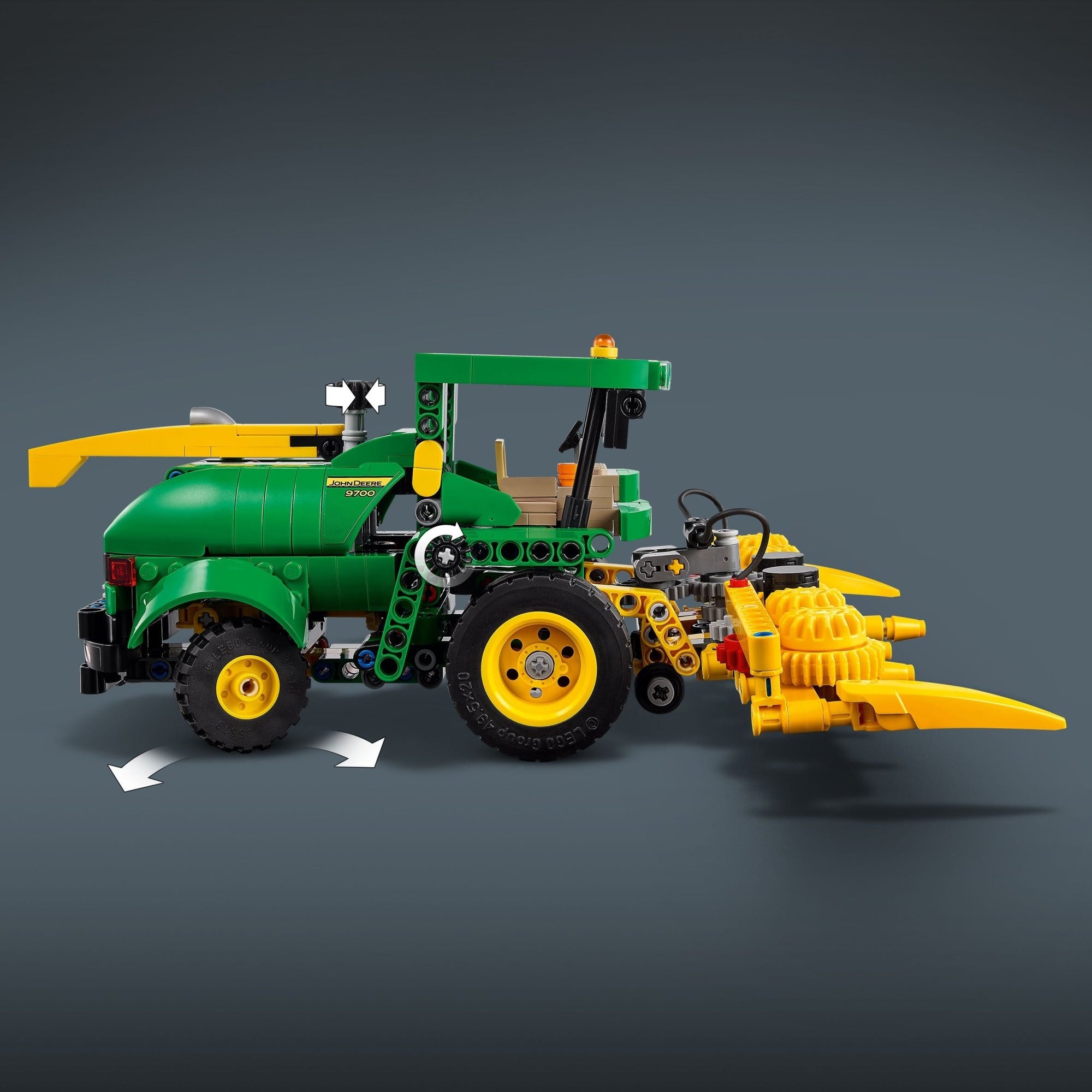 LEGO Technic John Deere 9700 Forage Harvester Farm Toy 42168 - Mastermind Toys___232580