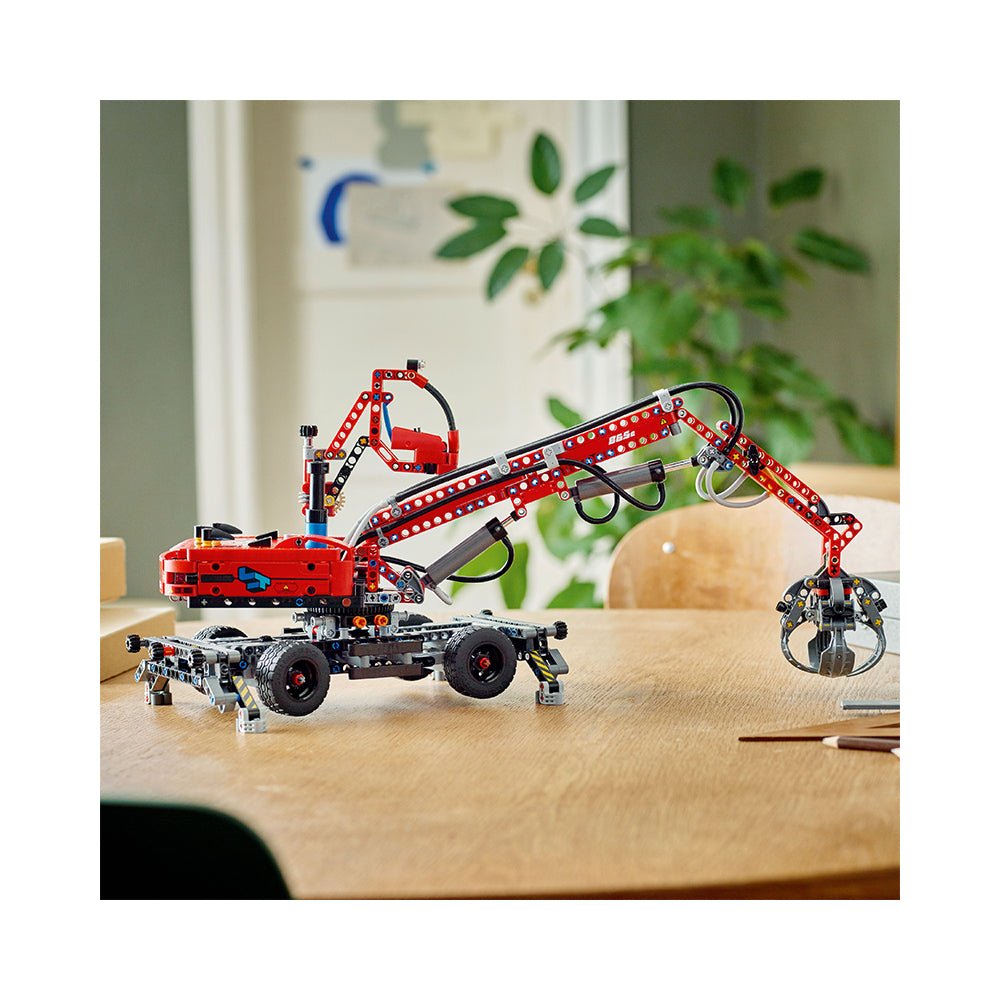 LEGO Technic Material Handler 42144 Crane Model Building Kit (835 Pieces) - Mastermind Toys___226824