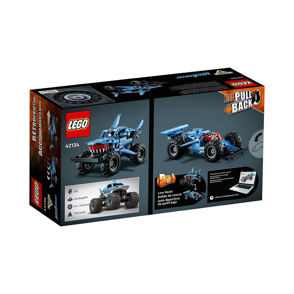 LEGO Technic Monster Jam Megalodon 42134 Model Building Kit (260 Pieces) - Mastermind Toys___223800