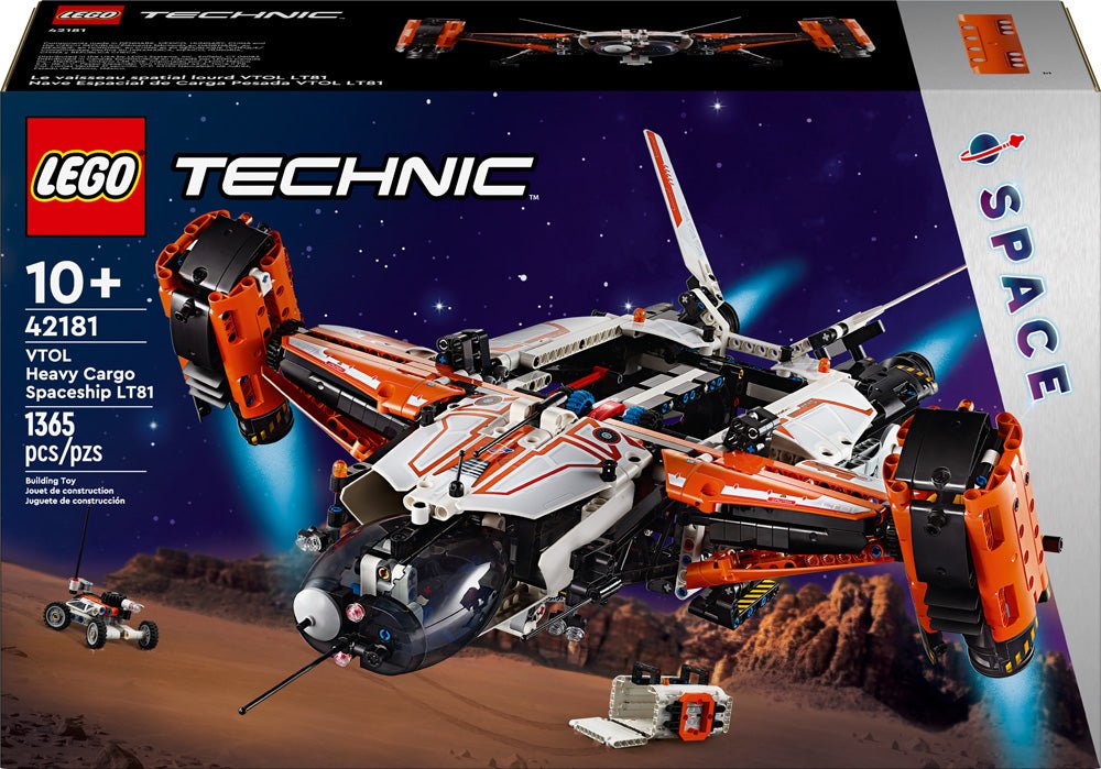 LEGO Technic VTOL Heavy Cargo Spaceship LT81 42181 - Mastermind Toys___232503