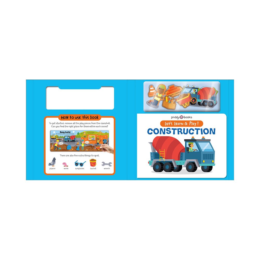 Let's Learn & Play! Construction Book - Mastermind Toys___230152