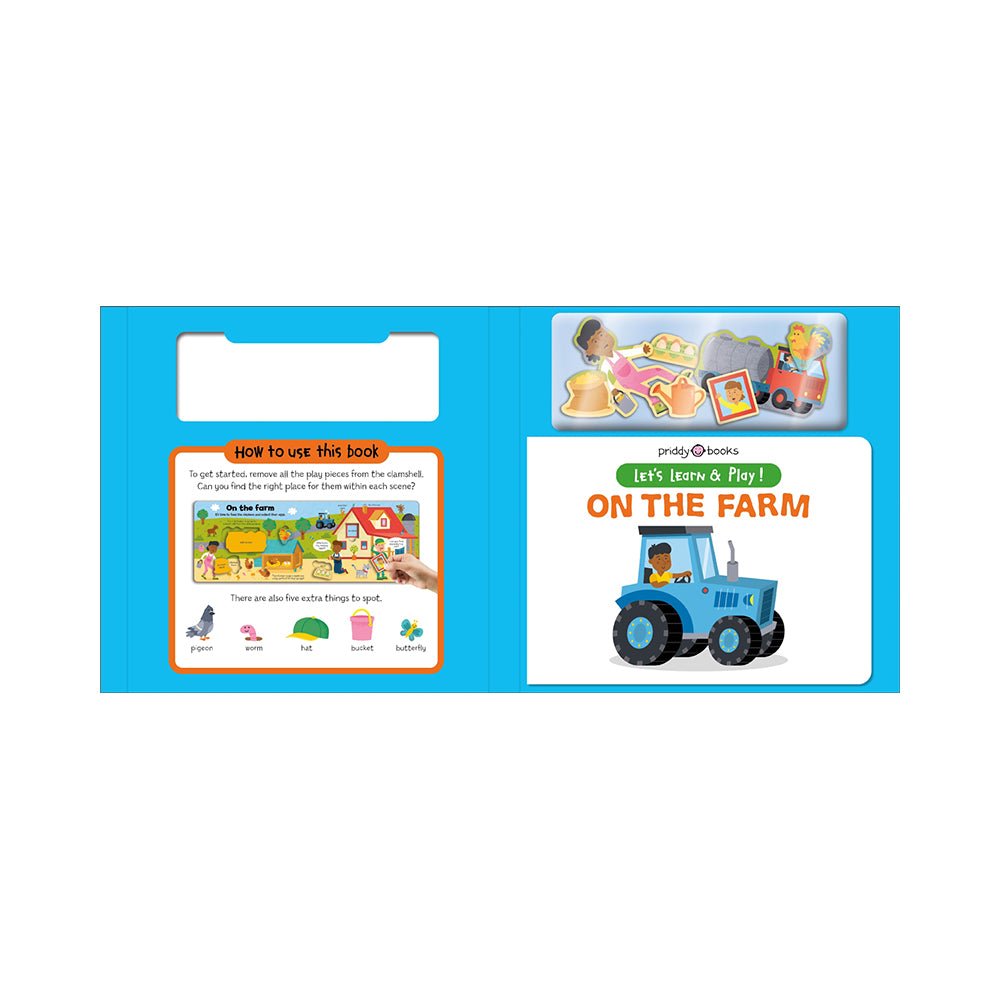 Let's Learn & Play! On the Farm Book - Mastermind Toys___230153