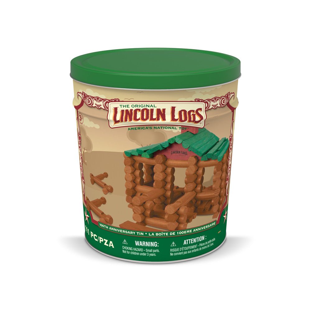 Lincoln Logs 100th Anniversary Tin - Mastermind Toys___240435