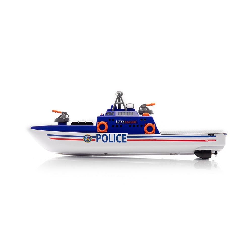 LiteHawk Police Marine Unit Remote Control - Mastermind Toys___224840