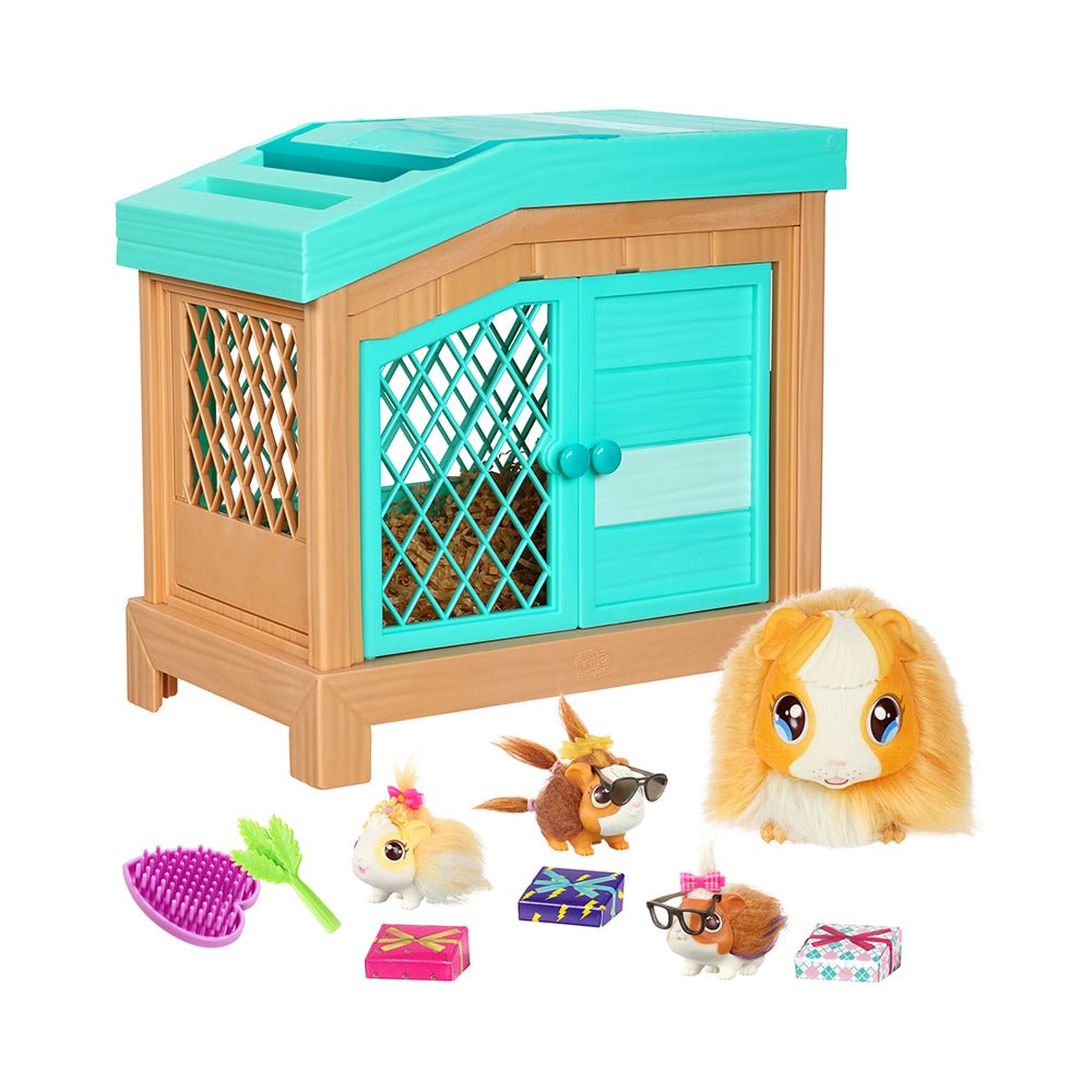 Little Live Pets S1 Mama Surprise Guinea Pigs Playset Mastermind Toys