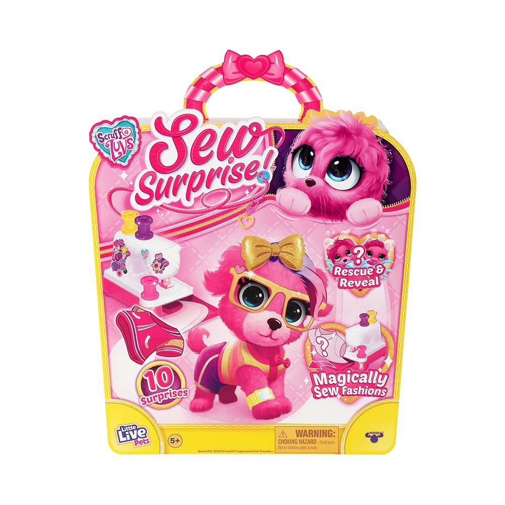 Little Live Scruff - A - Luvs Sew Surprise Playset - Mastermind Toys___228095