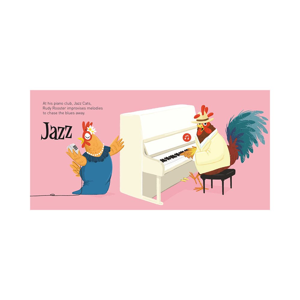 Little Virtuoso King of Piano Rudy Rooster Book - Mastermind Toys___230056