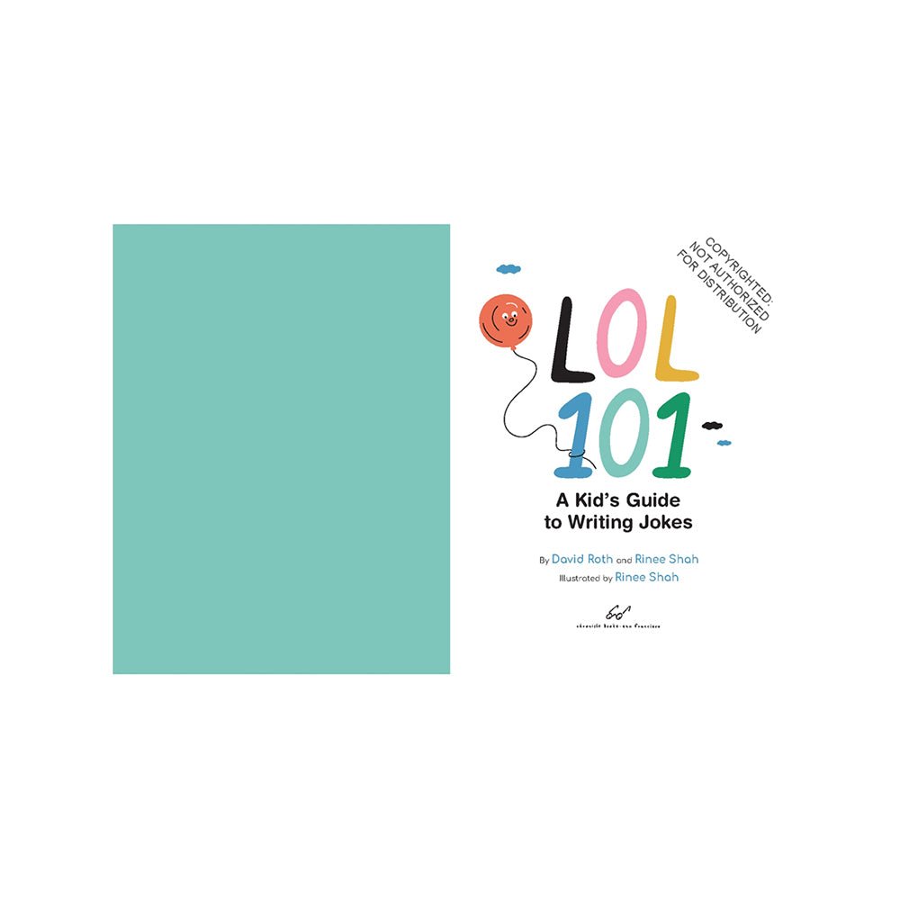 LOL 101: A Kid's Guide to Writing Jokes Book - Mastermind Toys___230157