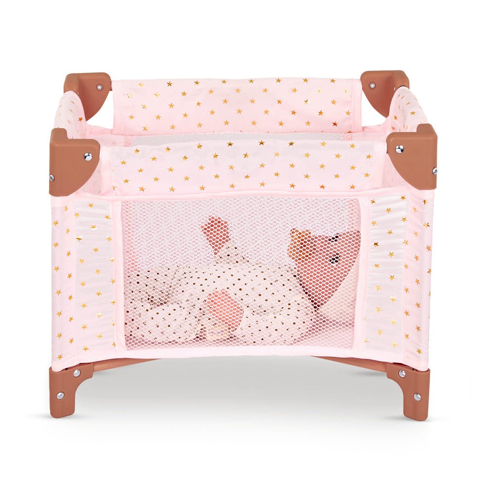 LullaBaby 14" Baby Doll Folding Playpen - Mastermind Toys___231464