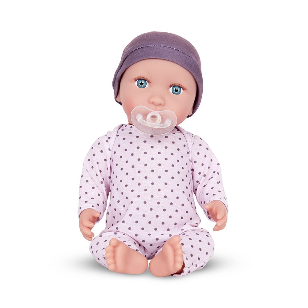 LullaBaby 14" Baby Doll Lilac Outfit and Hat - Mastermind Toys___224572